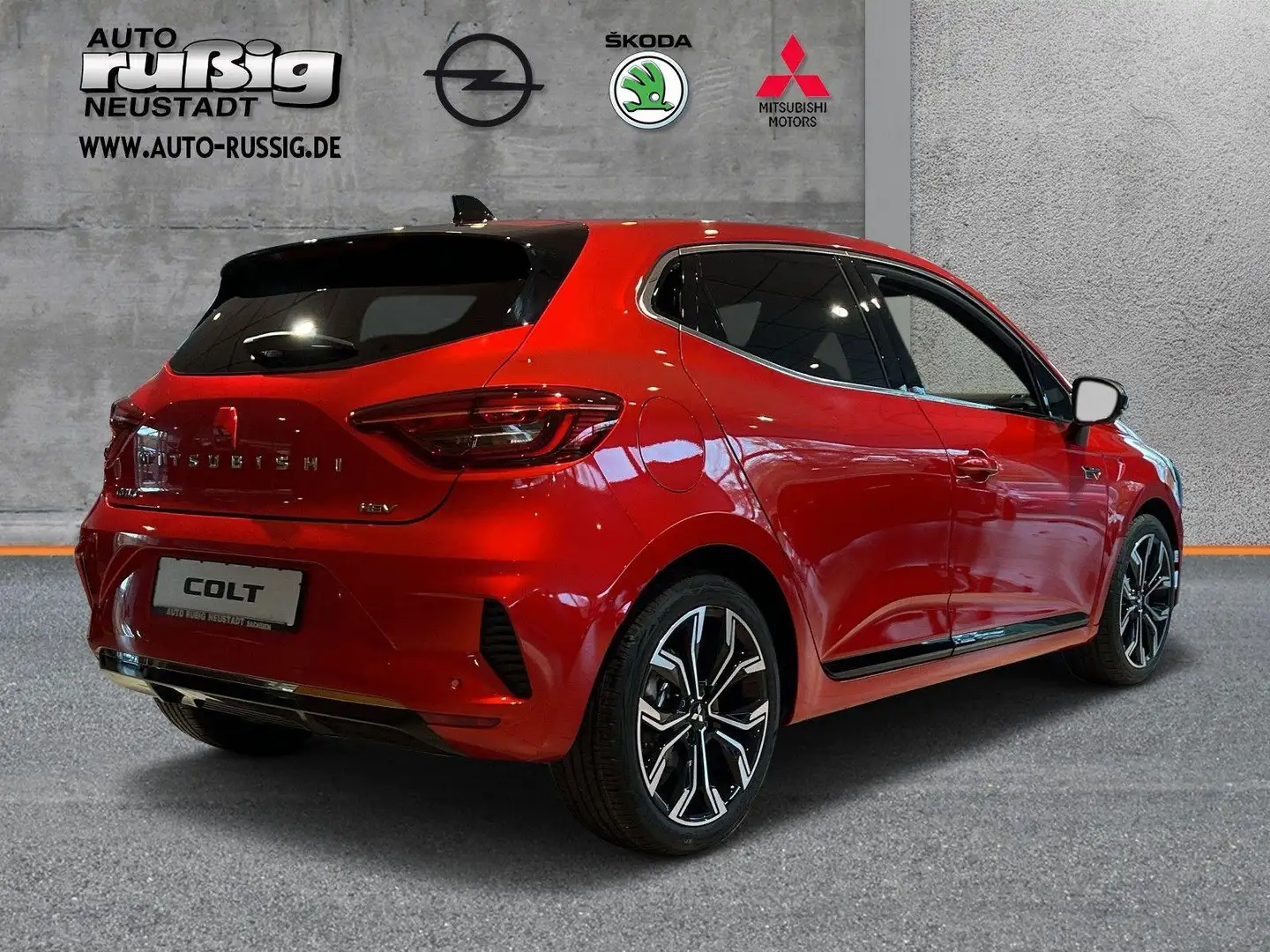 Mitsubishi Colt 1.6 Benziner Hybrid Top NEUES MODELL Rot - 2