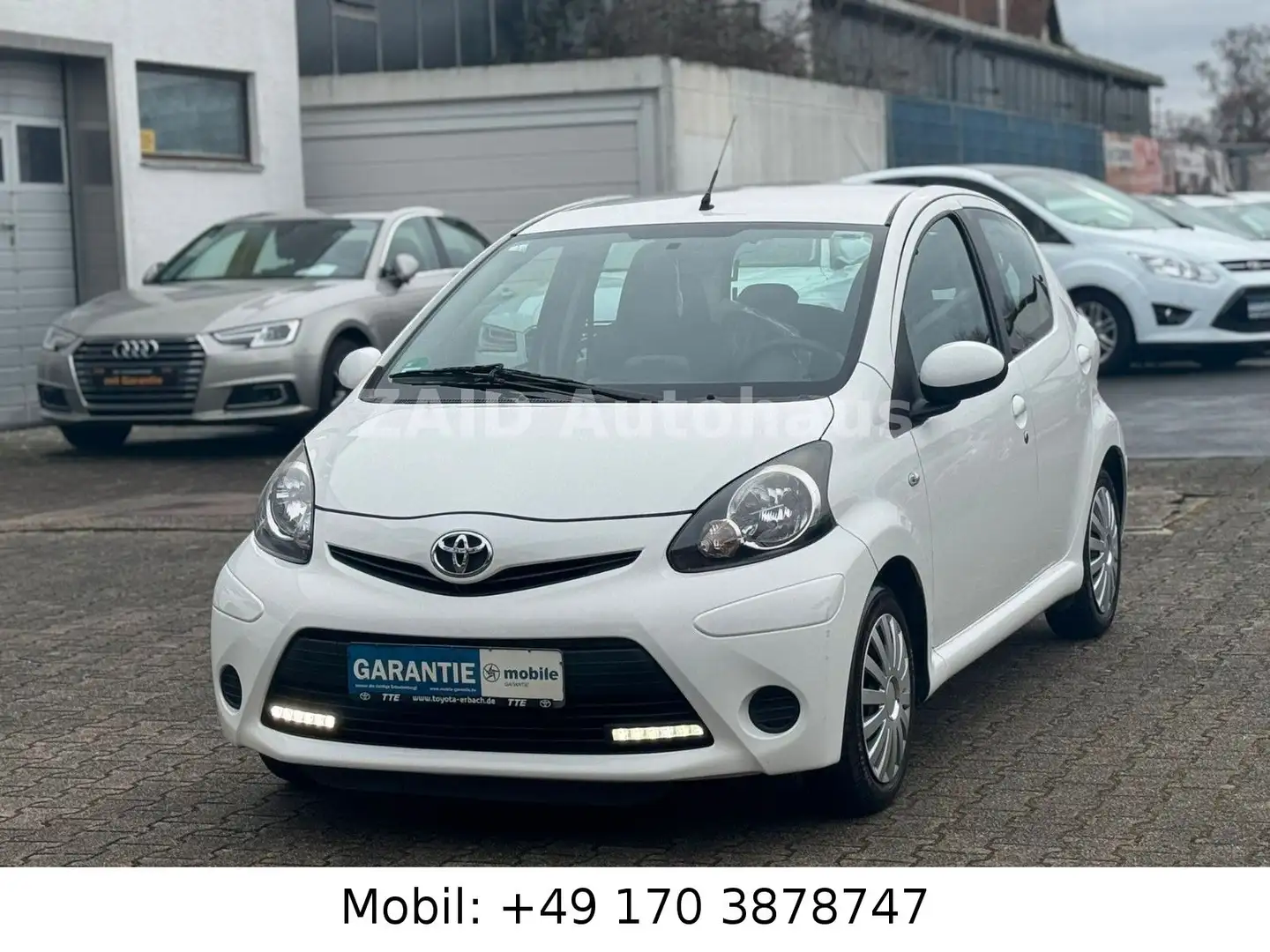 Toyota Aygo AYGO Cool Go*2HAND*NAVI*KLIMA*LED Alb - 1