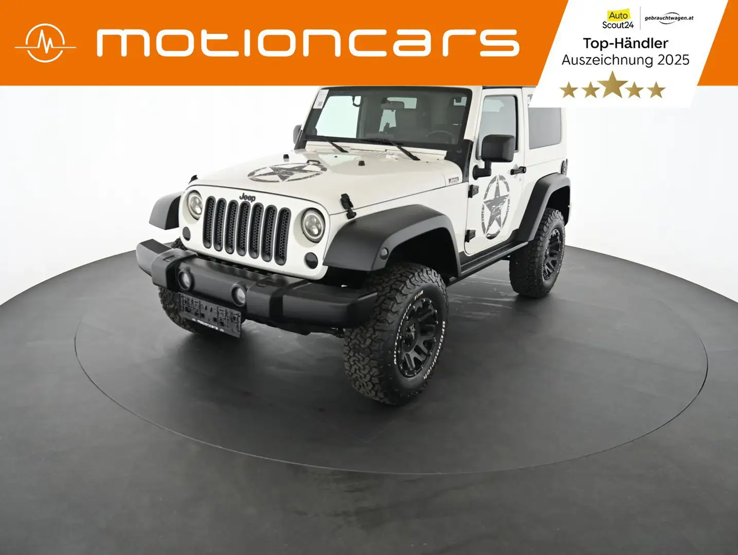 Jeep Wrangler Jeep Wrangler 2.8 CRD DPF Sport Weiß - 1
