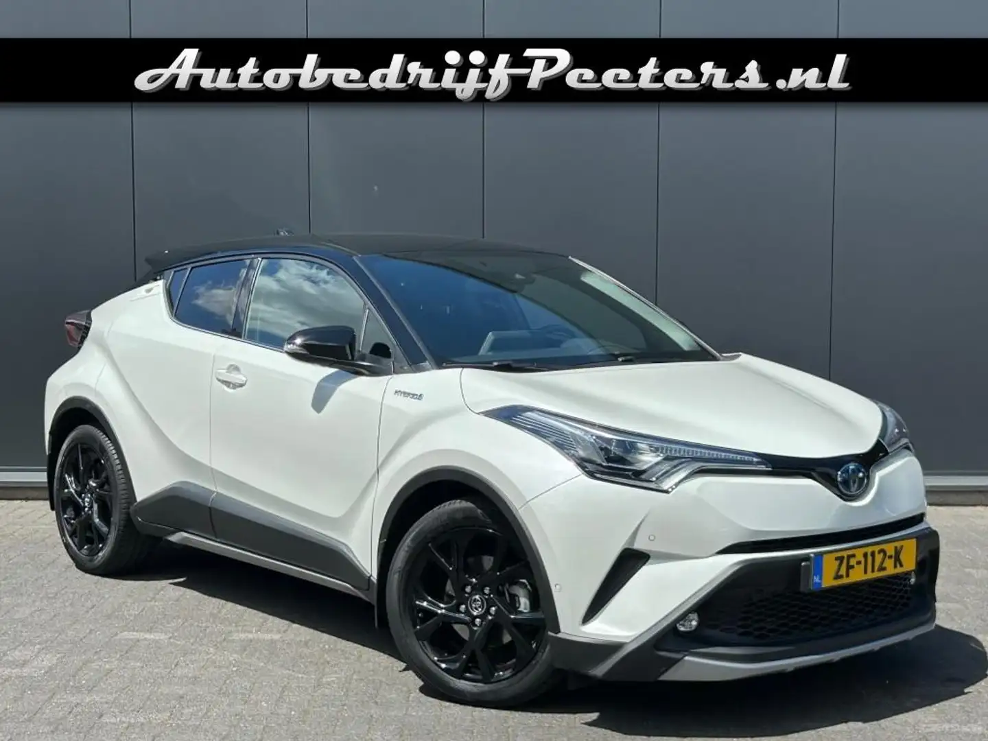 Toyota C-HR 1.8 Hybrid Exe 1e eigenaar LED Navi Adapt.cruise C Wit - 1