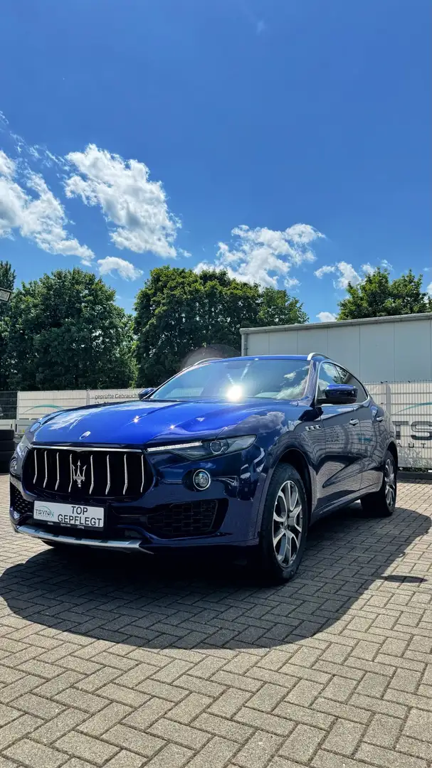 Maserati Levante Diesel Q4 Business Plus Bleu - 1