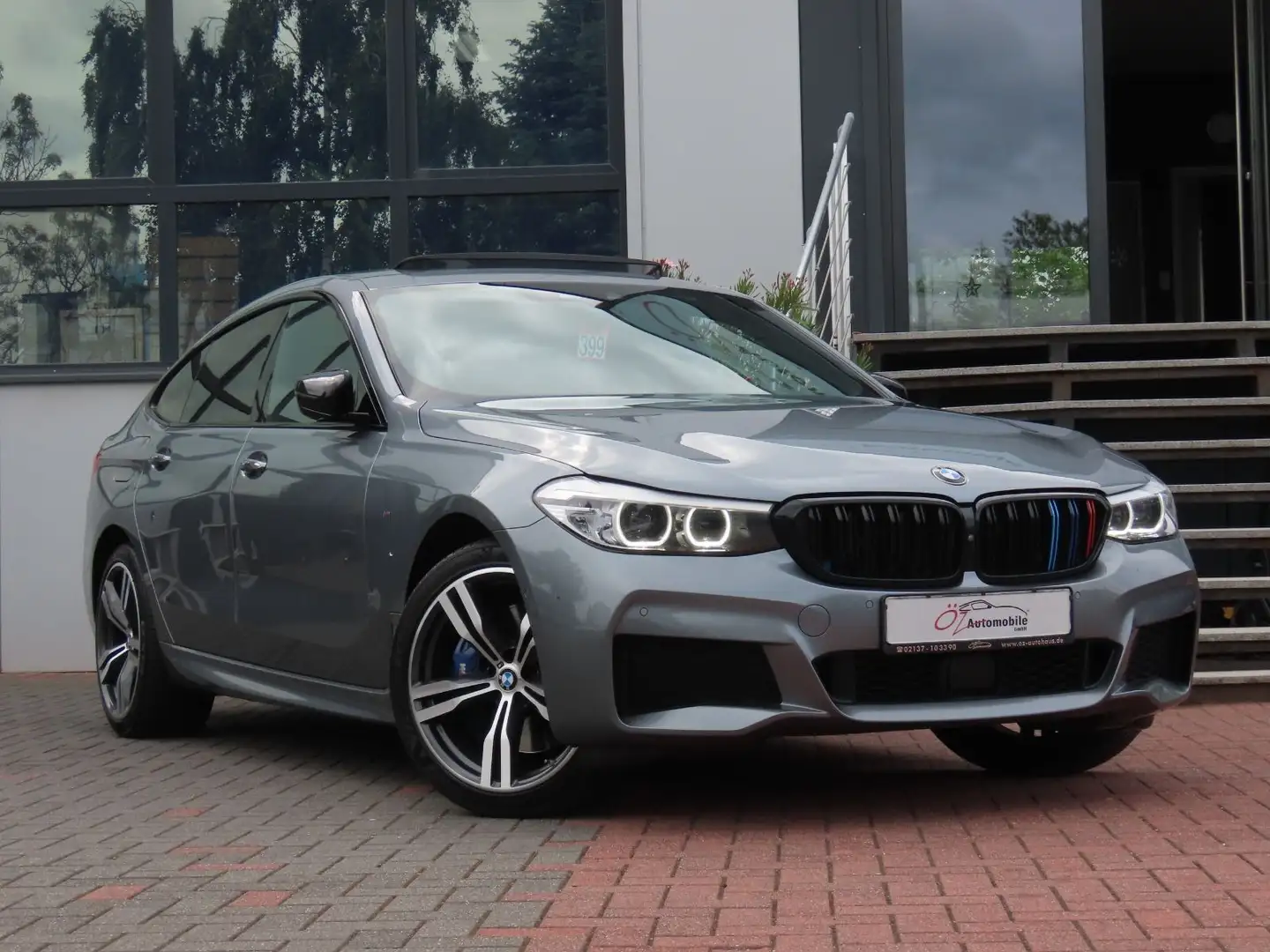 BMW 640 640i Gran Turismo Autom. Pano 360° //M-Sport Albastru - 1