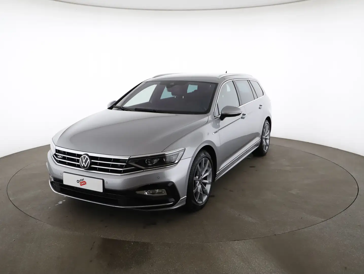 Volkswagen Passat Variant 2.0TDI MATRIX+NAVI+AHK+RFK+HUD+SHZ Silber - 1
