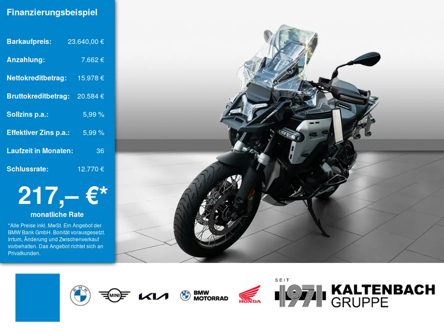 BMW R 1300 GS Adventure SUPER DEAL TOUREN-P. Noir - 1