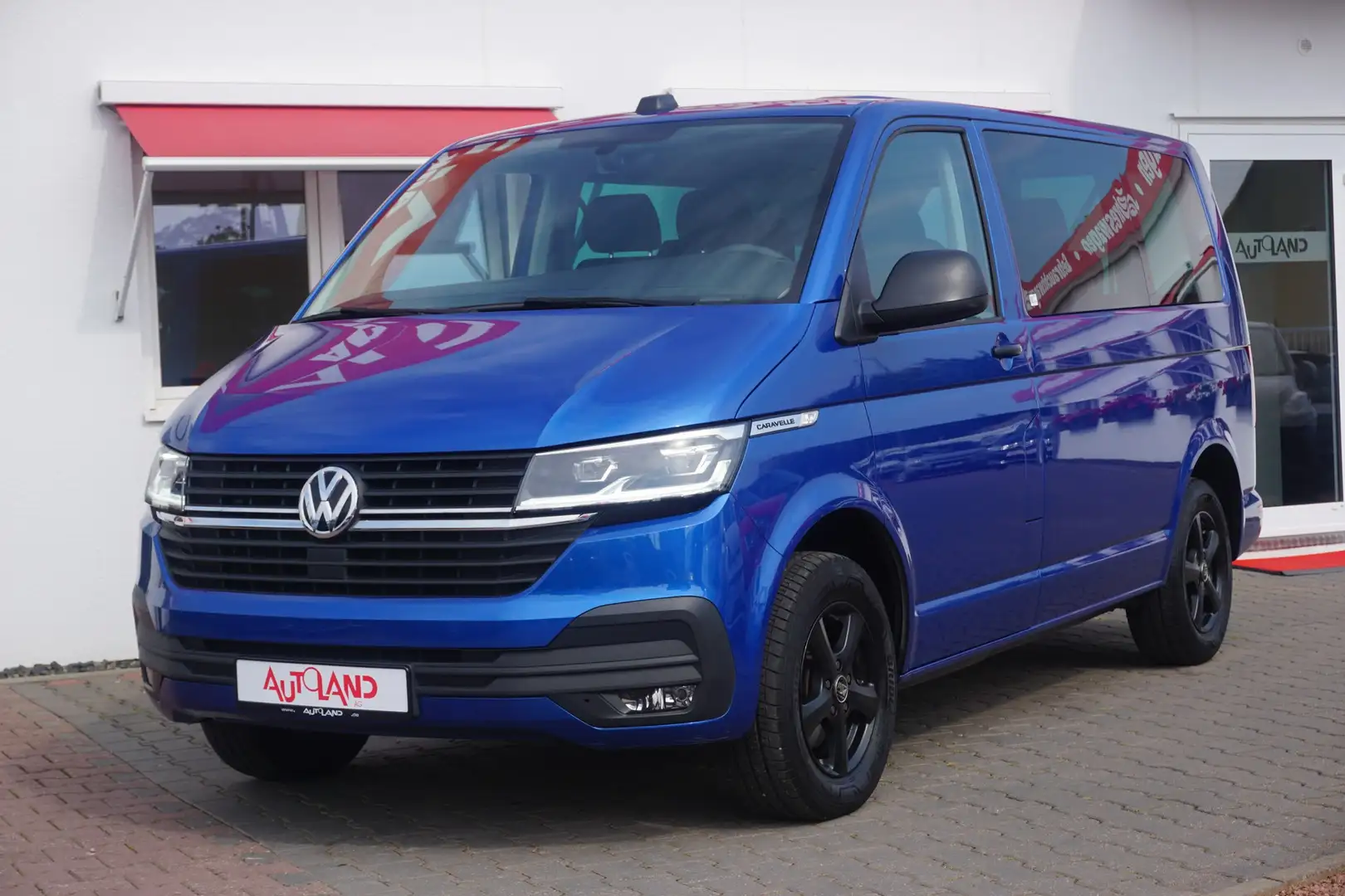 Volkswagen T6 Caravelle T6.1 Caravelle 2.0 TDI LED Navi Standheizung PDC Bleu - 2