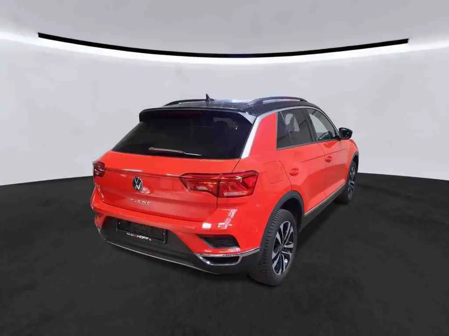 Volkswagen T-Roc "UNITED" 1.5 TSI DSG RFK*PDC*Klima*NAV*SH Piros - 2