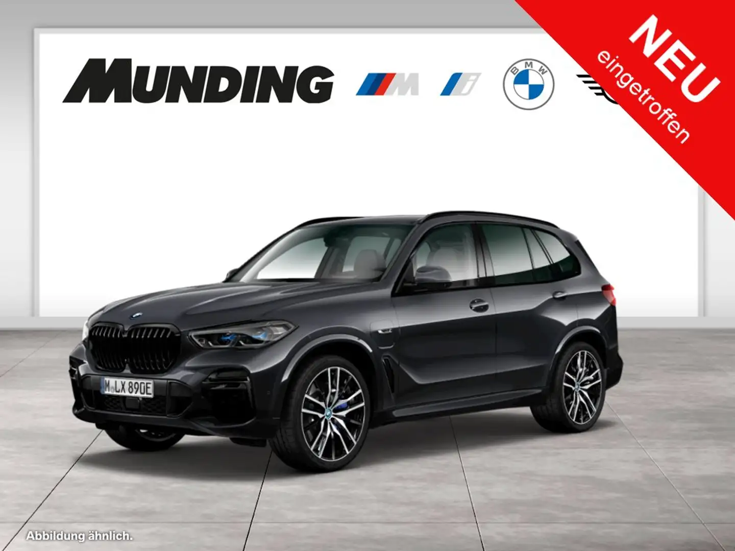 BMW X5 xDrive45e A M-Sportpaket HUD|HiFi|DAB|WLAN Grau - 1