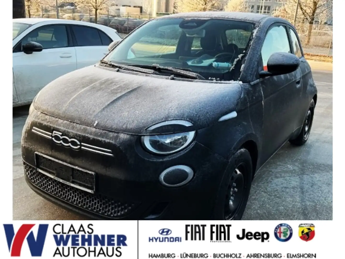 Fiat 500e e Action Automatik Radio & Winter-Paket Sonderlack Schwarz - 1
