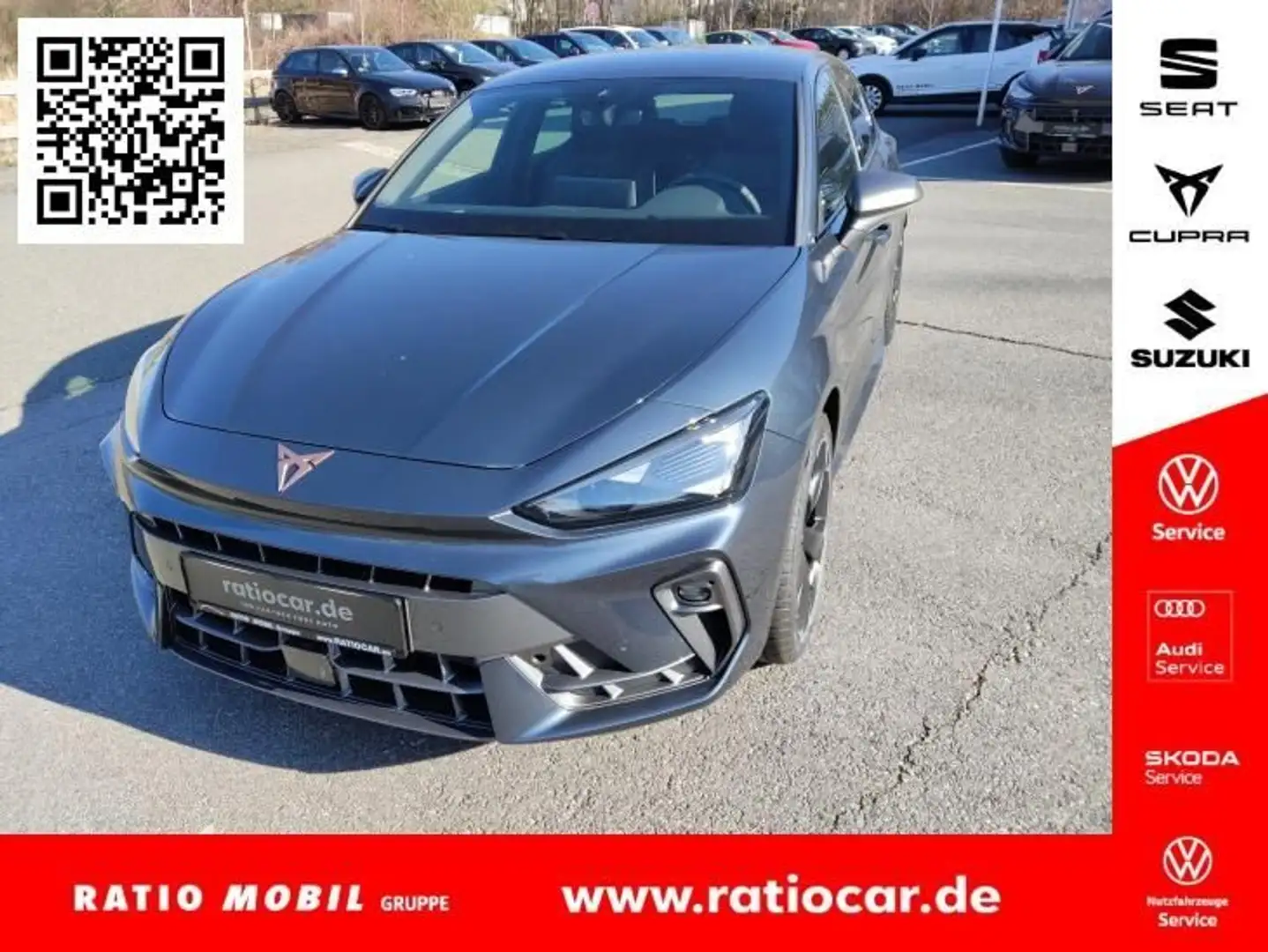CUPRA Leon LEON 1.5 ETSI DSG 5 J. GAR.* AHZV-VORBER. SITZH. Gris - 1