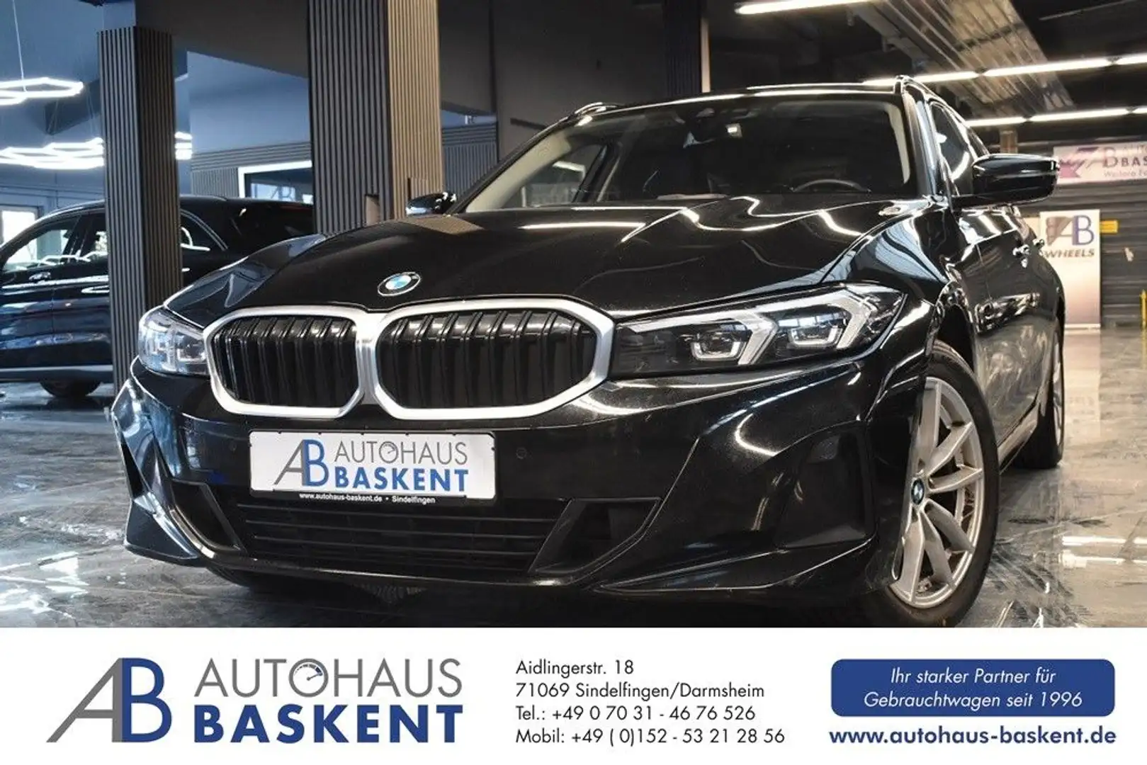 BMW 320 d Touring xDrive*LED*NAVI*SHZ*LIVE COCKPIT* Noir - 1