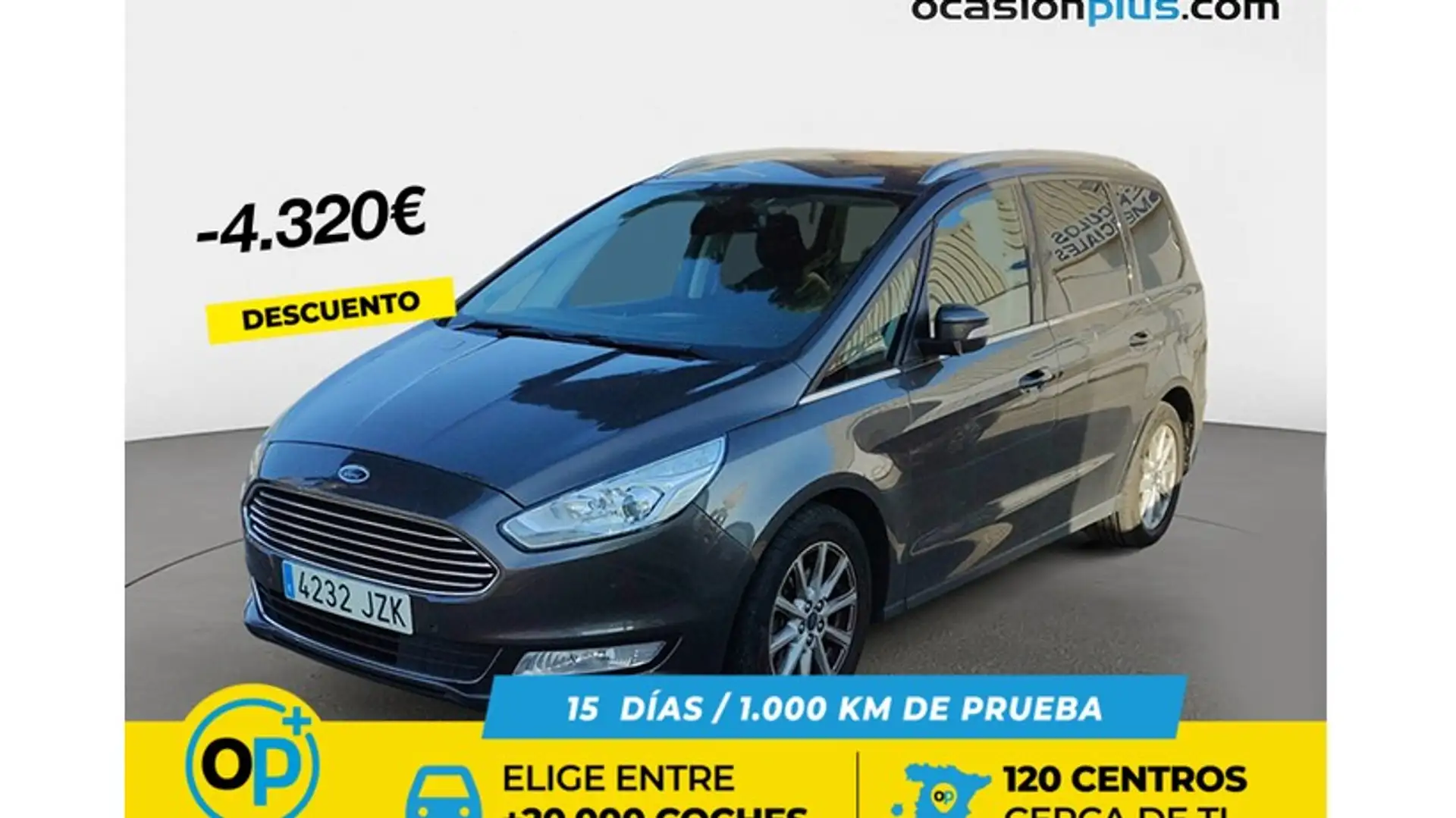 Ford Galaxy 2.0TDCI Titanium Powershift 150 Gris - 1
