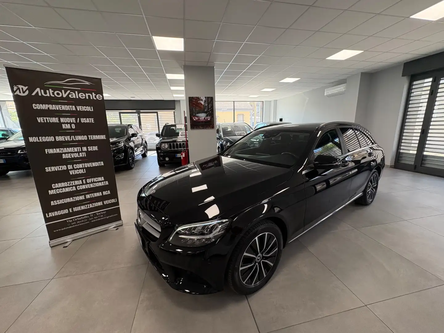 Mercedes-Benz C 200 C 200 d S.W. Auto Sport Nero - 1