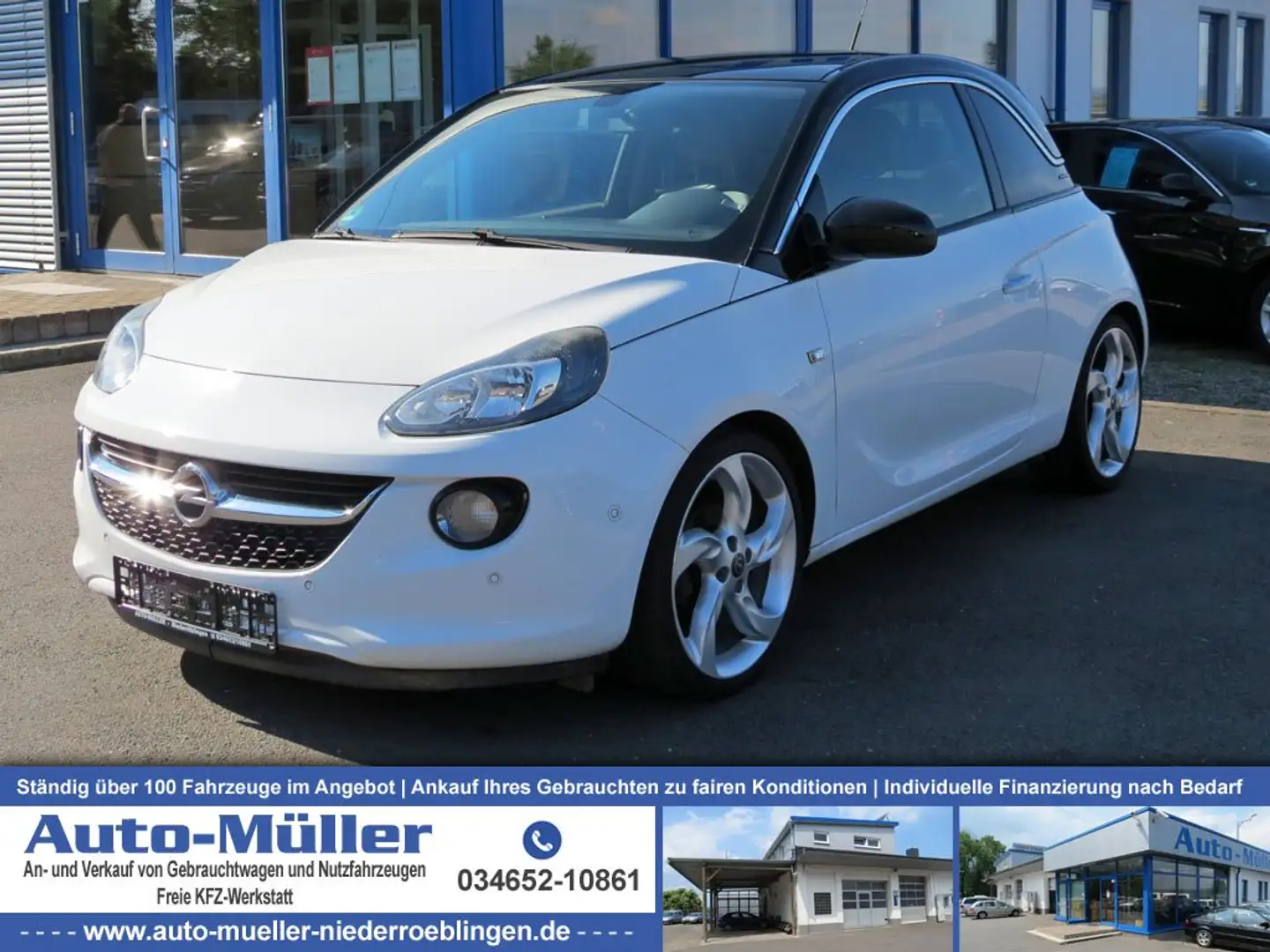 Opel Adam Glam ecoFlex Leder DAB PDC 18 Zoll Weiß - 1