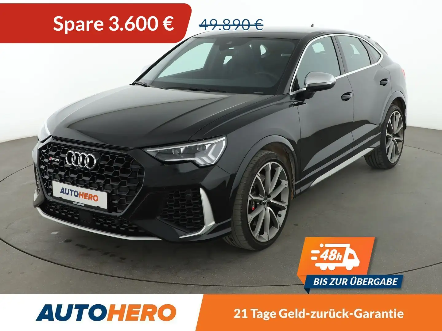 Audi RS Q3 2.5 TFSI quattro Aut.*MATRIX*B&O*ACC*NAVI*CAM*SHZ* Schwarz - 1