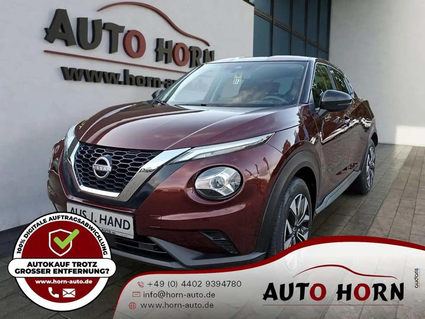 Nissan Juke 1.0 DIG-T Acenta*Komfort*SHZ*Klimaauto Rot - 1
