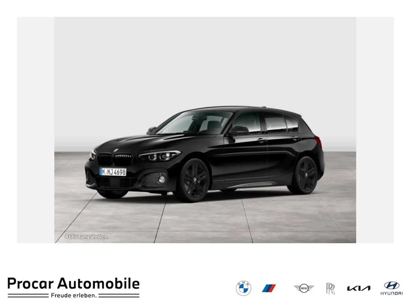 BMW 125 i M SPORT+H/K+ACC+KAMERA+NAVI+18" Zwart - 1
