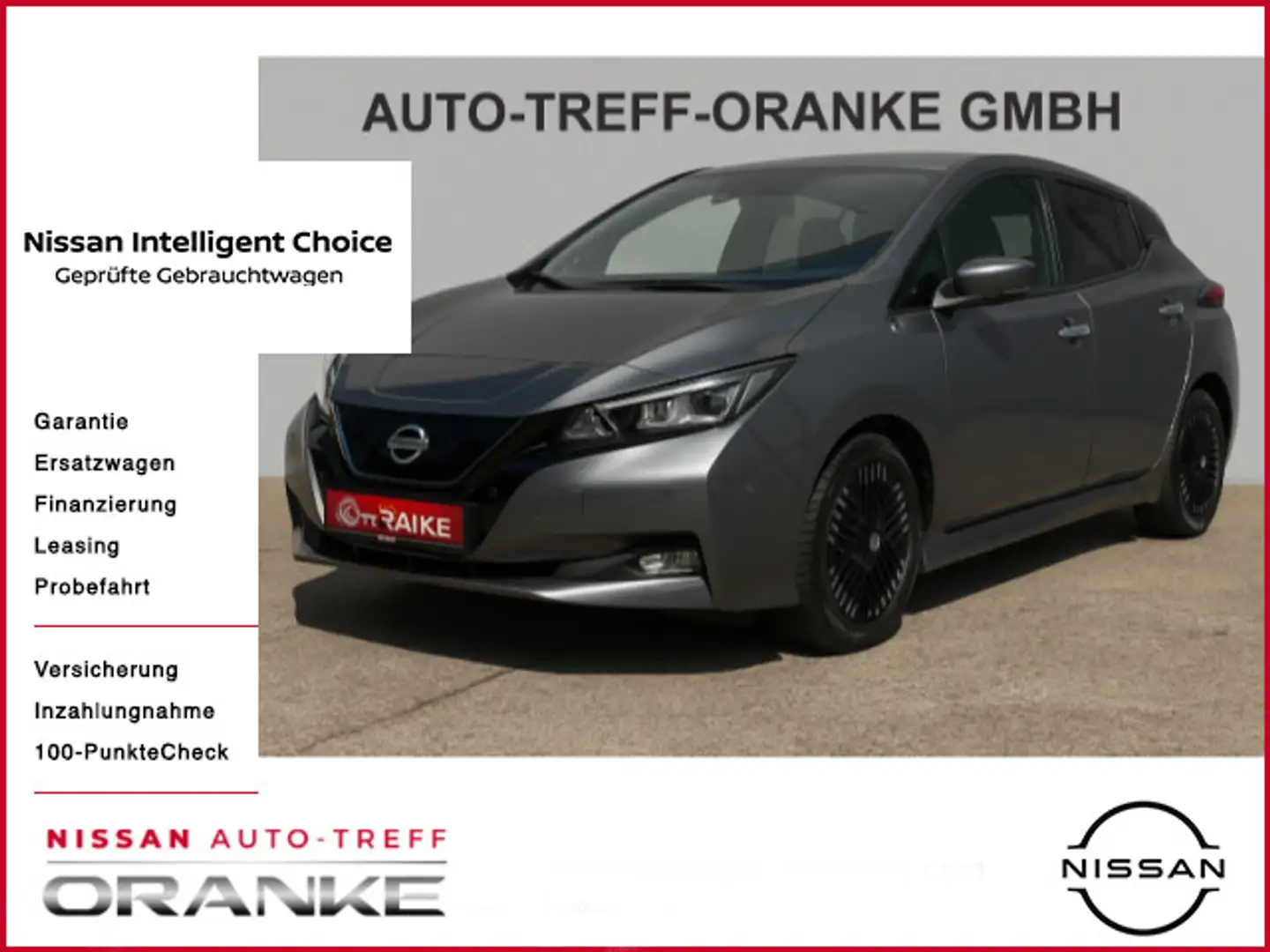Nissan Leaf N-Connecta ProPilot*Winterpaket*Sthzg Grijs - 1