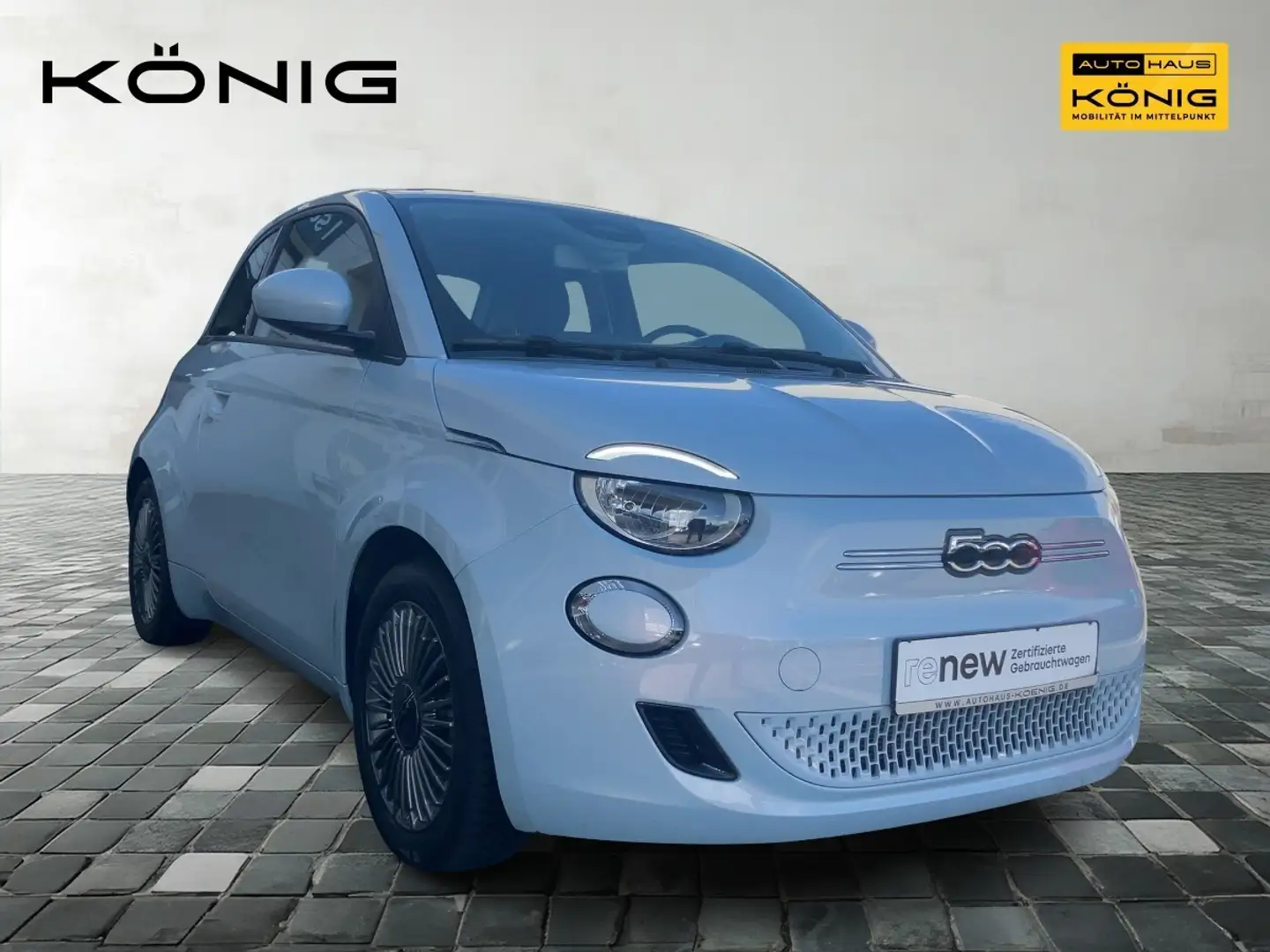 Fiat 500e Icon CCS Tempomat Klimaautomatik Carplay Blau - 2