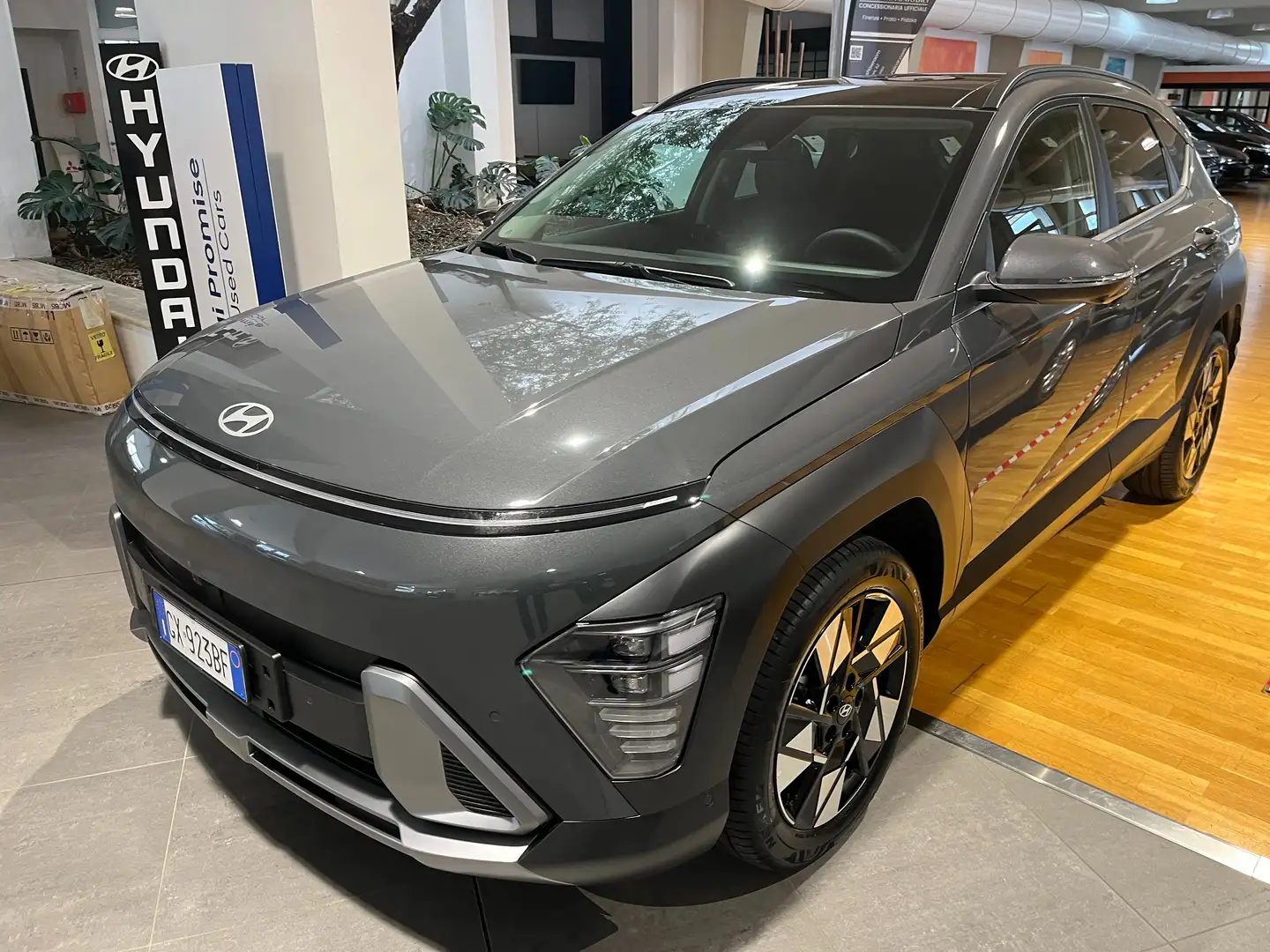 Hyundai KONA Kona 1.6 gdi hev X Class 2wd 141cv dct Grigio - 1
