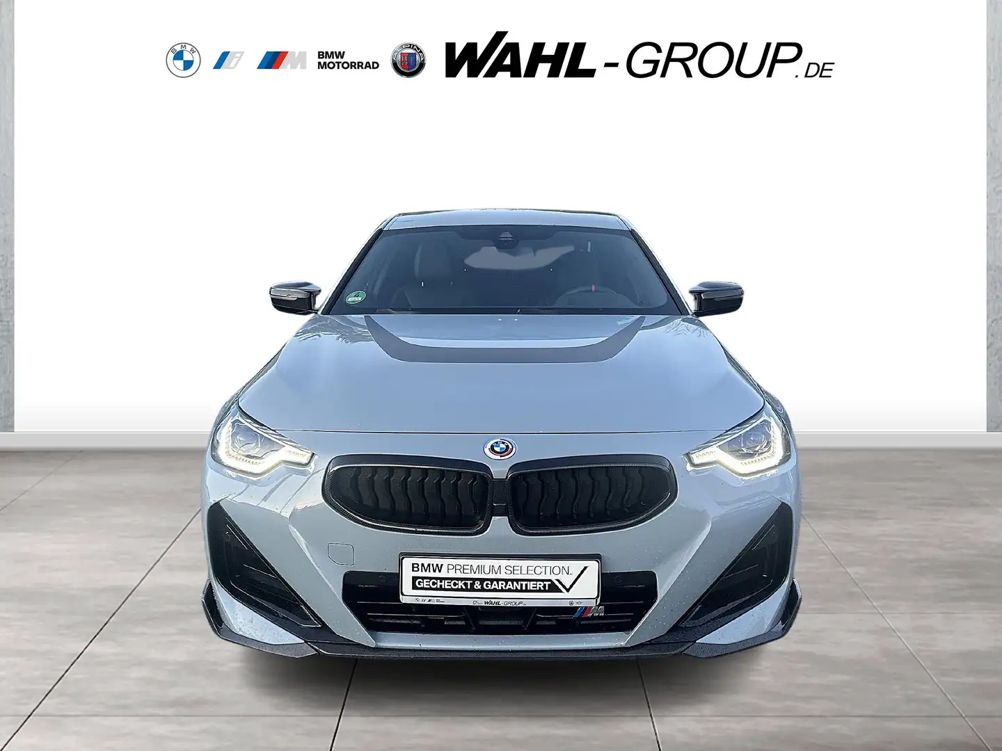 BMW 240 M240i xDrive COUPÉ LC PROF HUD KOMFORTZG HIFI DA Grau - 2