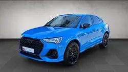 Audi Q3 45 TFSI e S Tronic Line 245CH GPS-LED-SEMI CUIR-CAMERA-BLEU