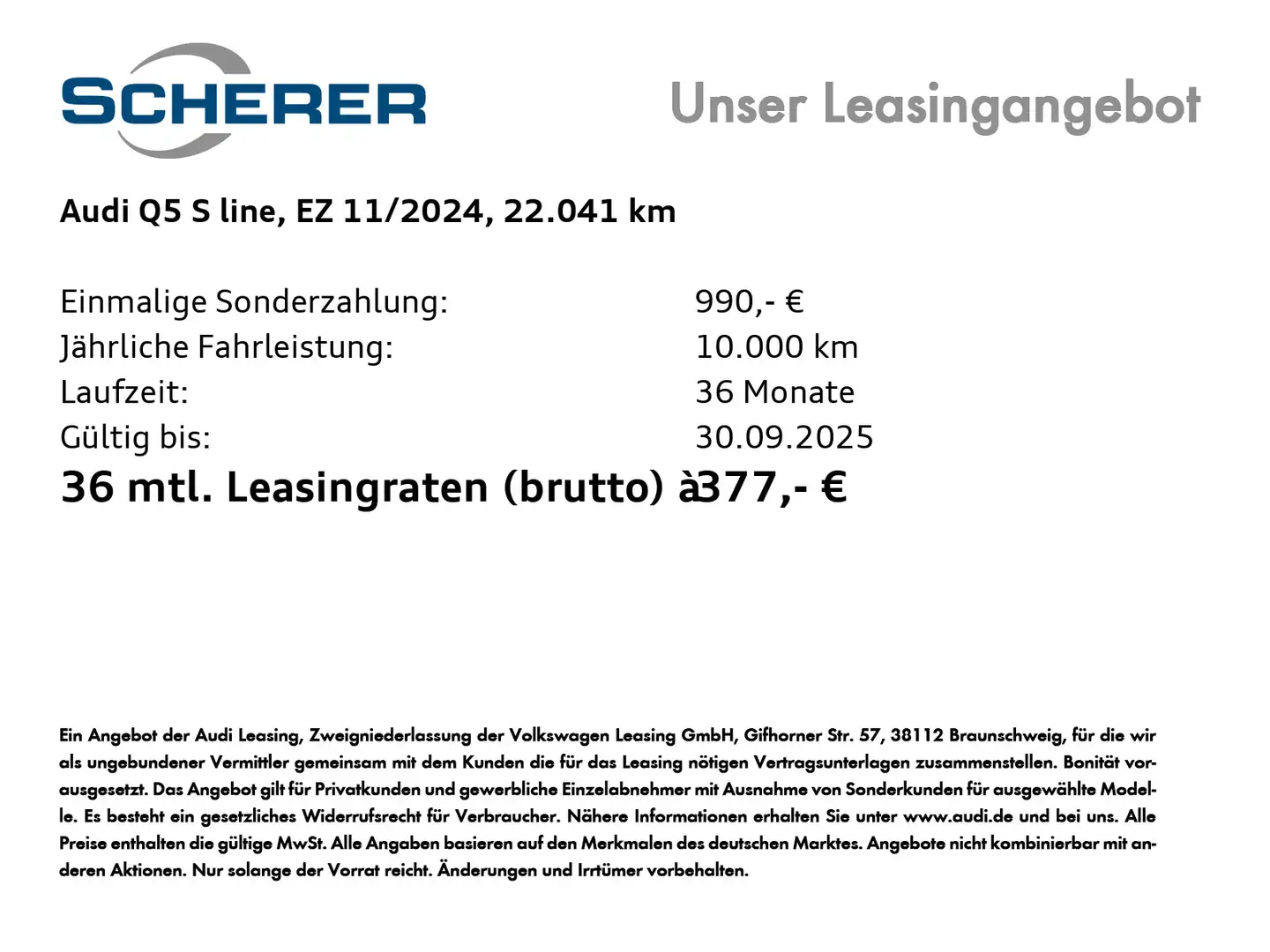 Audi Q5 45 TFSI quattro S line S tronic MATRIX AHK AC Silber - 2
