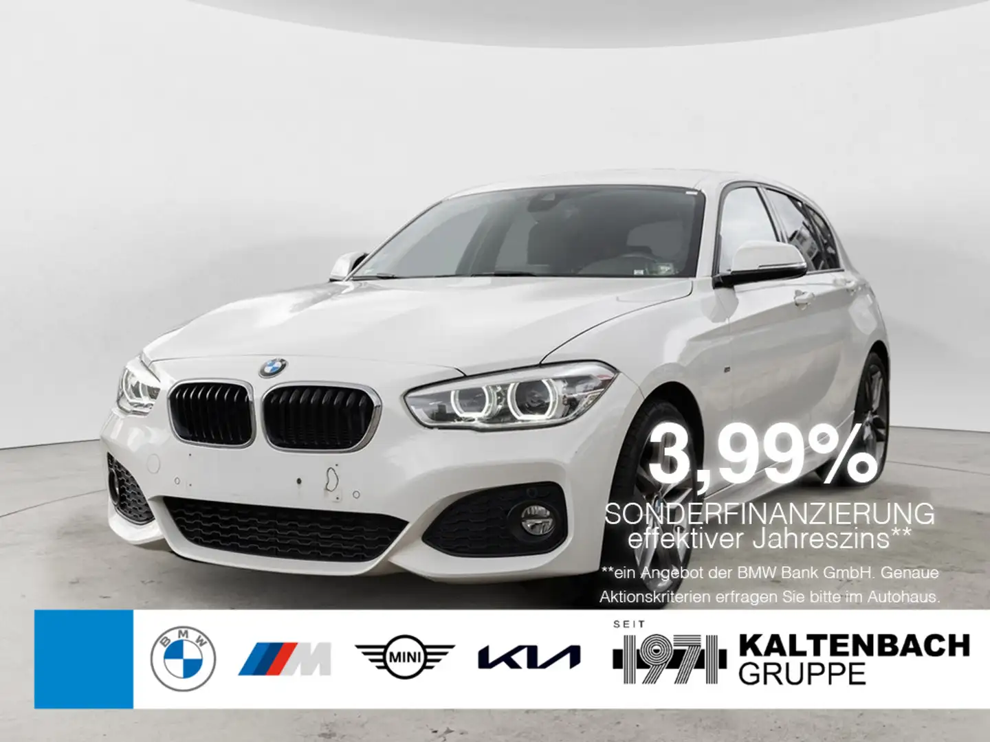 BMW 120 d M-Sport LED NAVI H/K LEDER SHZ PDC KLIMA Weiß - 1