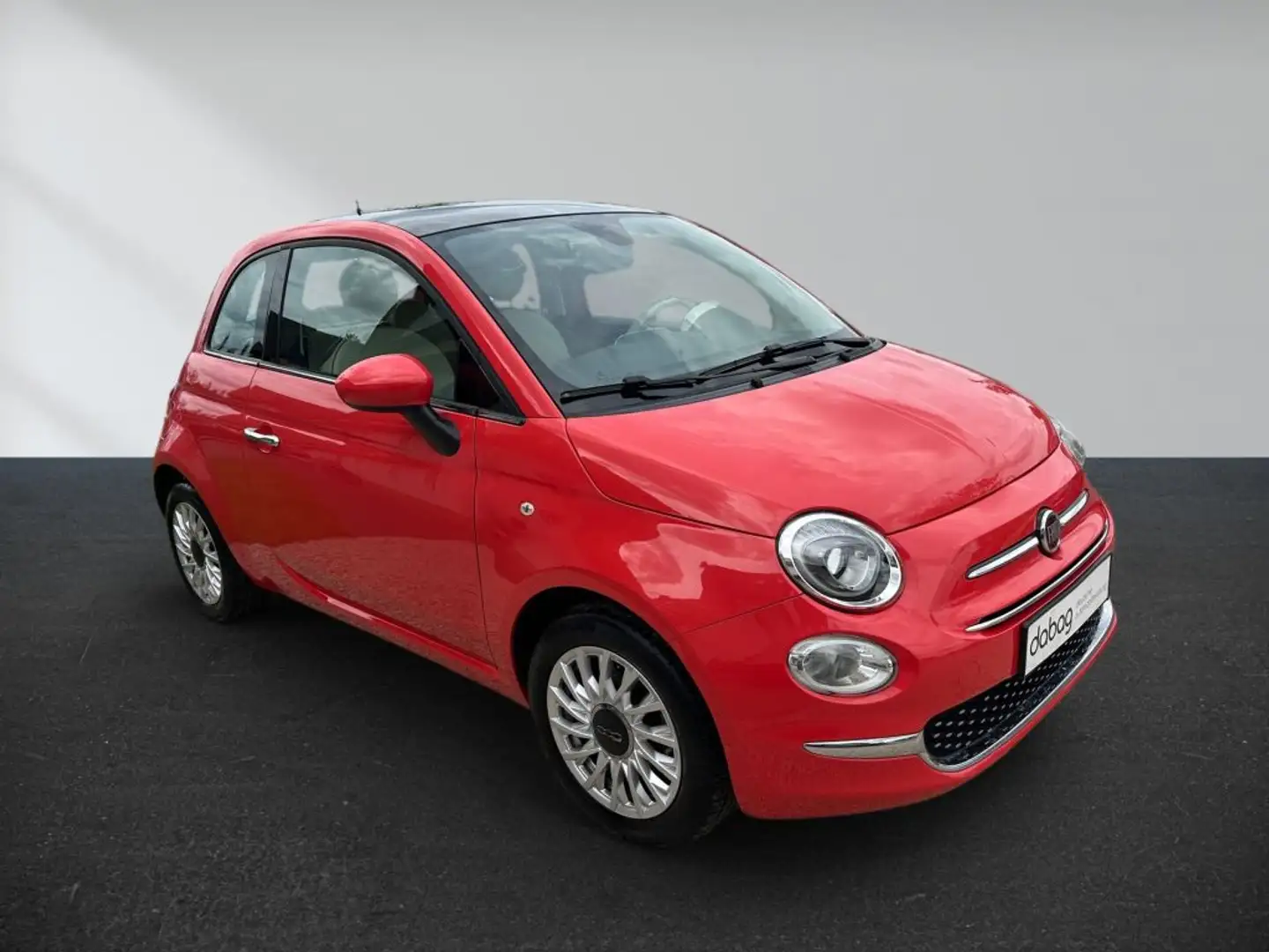 Fiat 500 500 1.2 8V 1Hand Panoramadach PDC SR+WR Orange - 2