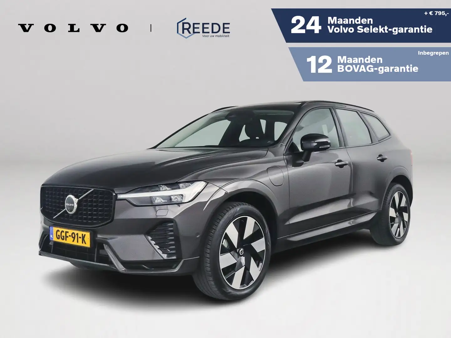 Volvo XC60 T6 Plug-in hybrid AWD Ultra Dark | Panoramdak | 36 Grijs - 1