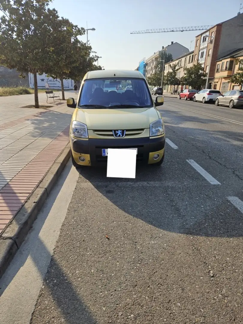 Peugeot Partner Furgón 2.0HDI 190C 90 Amarillo - 1