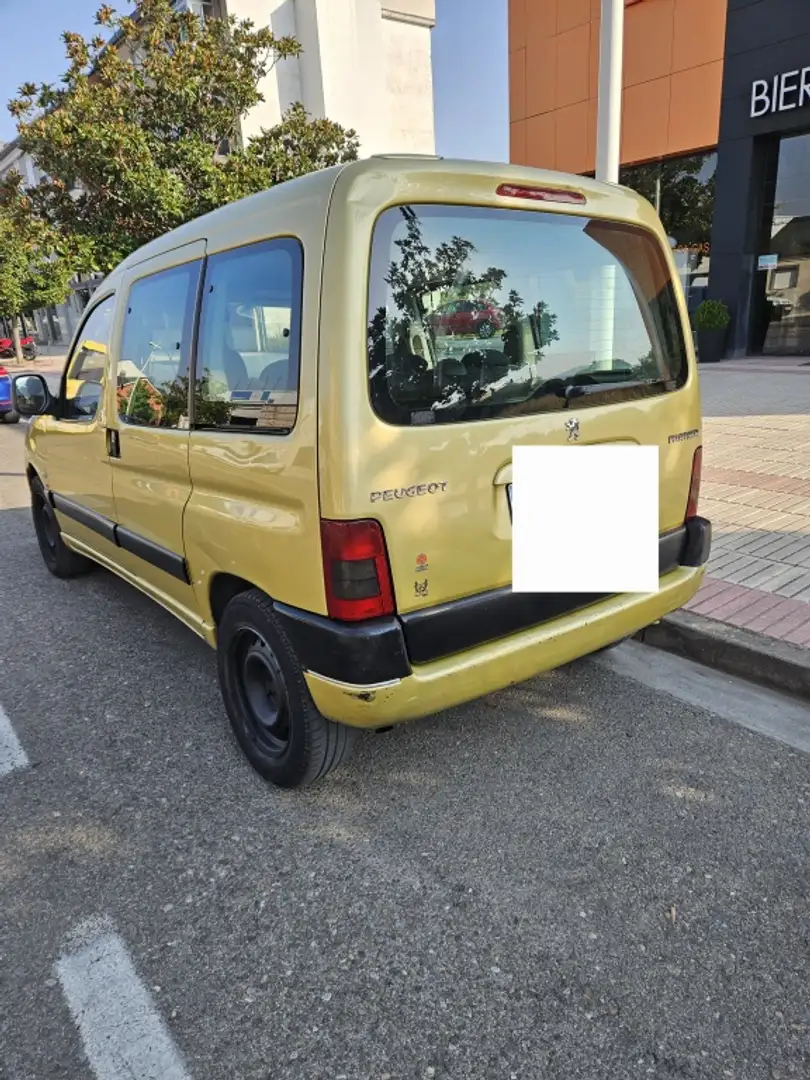 Peugeot Partner Furgón 2.0HDI 190C 90 Amarillo - 2