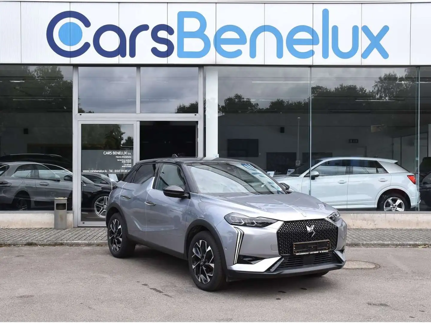 DS Automobiles DS 3 1.2 PureTech EAT8 Rivoli CUIR GPS CAM LANE SIDE Argent - 1