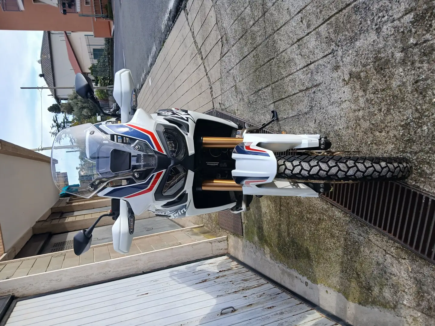 Honda CRF 1000 Africa twin tricolor cambio dct Fehér - 1