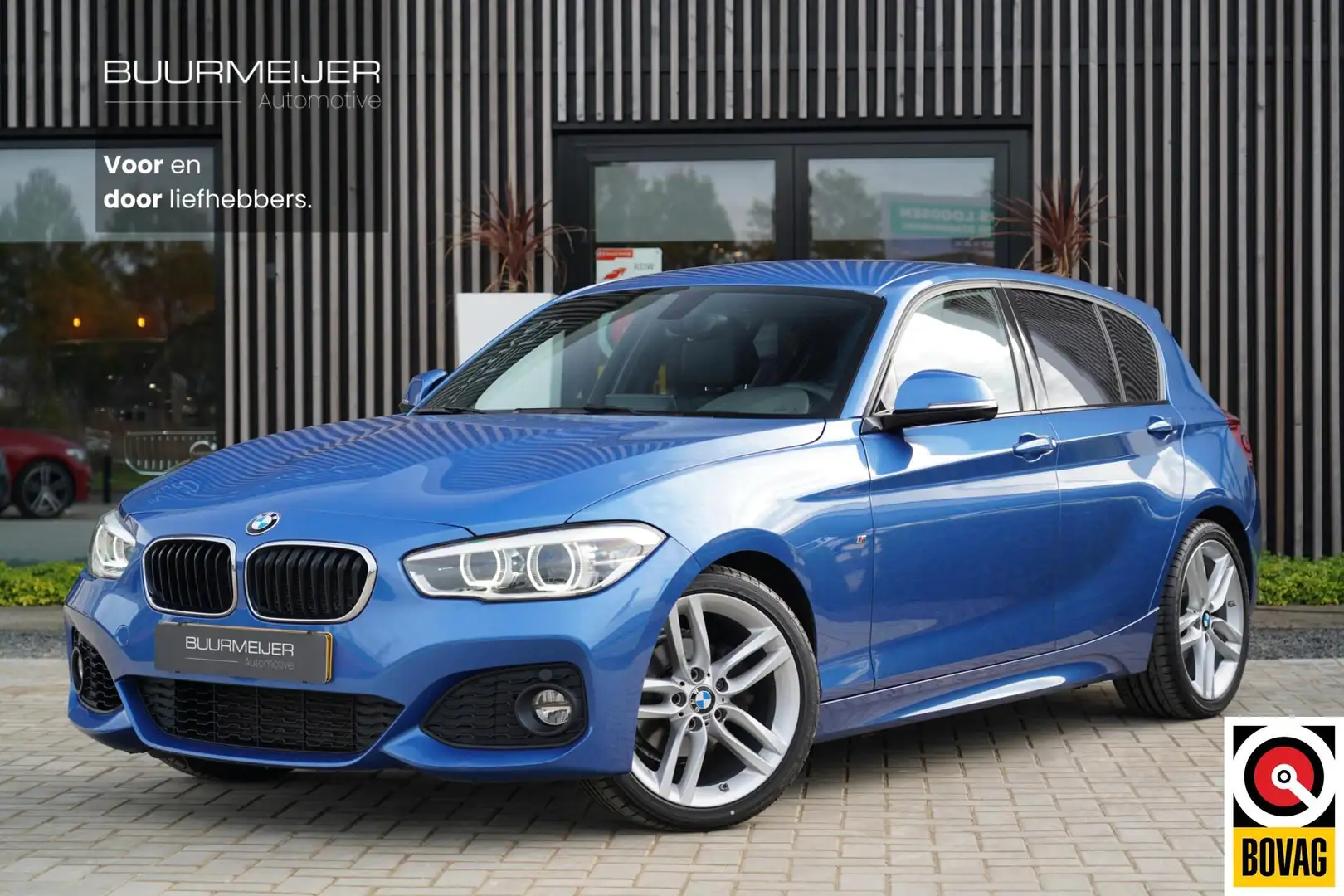 BMW 118 1-serie 118i High Executive M | M Pakket | Origine Blauw - 1