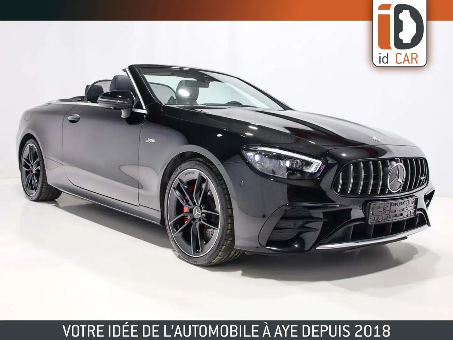 Mercedes-Benz E 53 AMG CABRIOLET 4MATIC CUIR LED GPS CAMERA JA20 Noir - 1