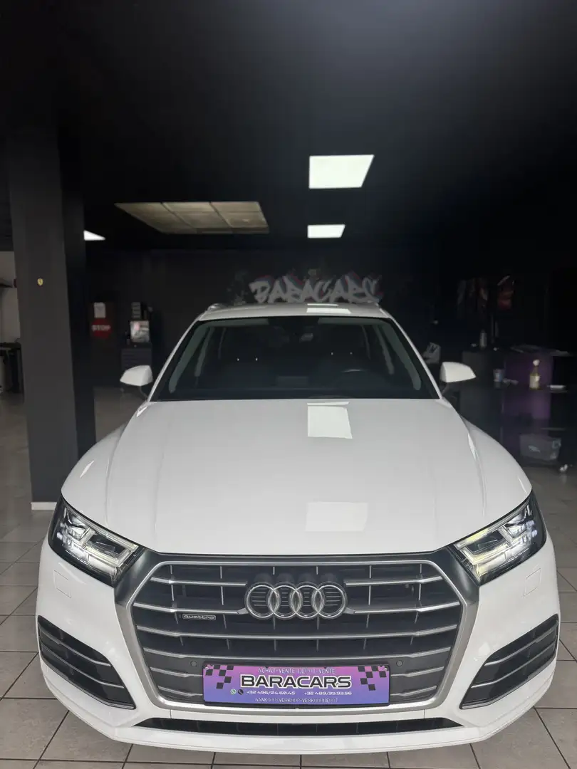 Audi Q5 2.0 TDi Quattro Sport S tronic Blanc - 2