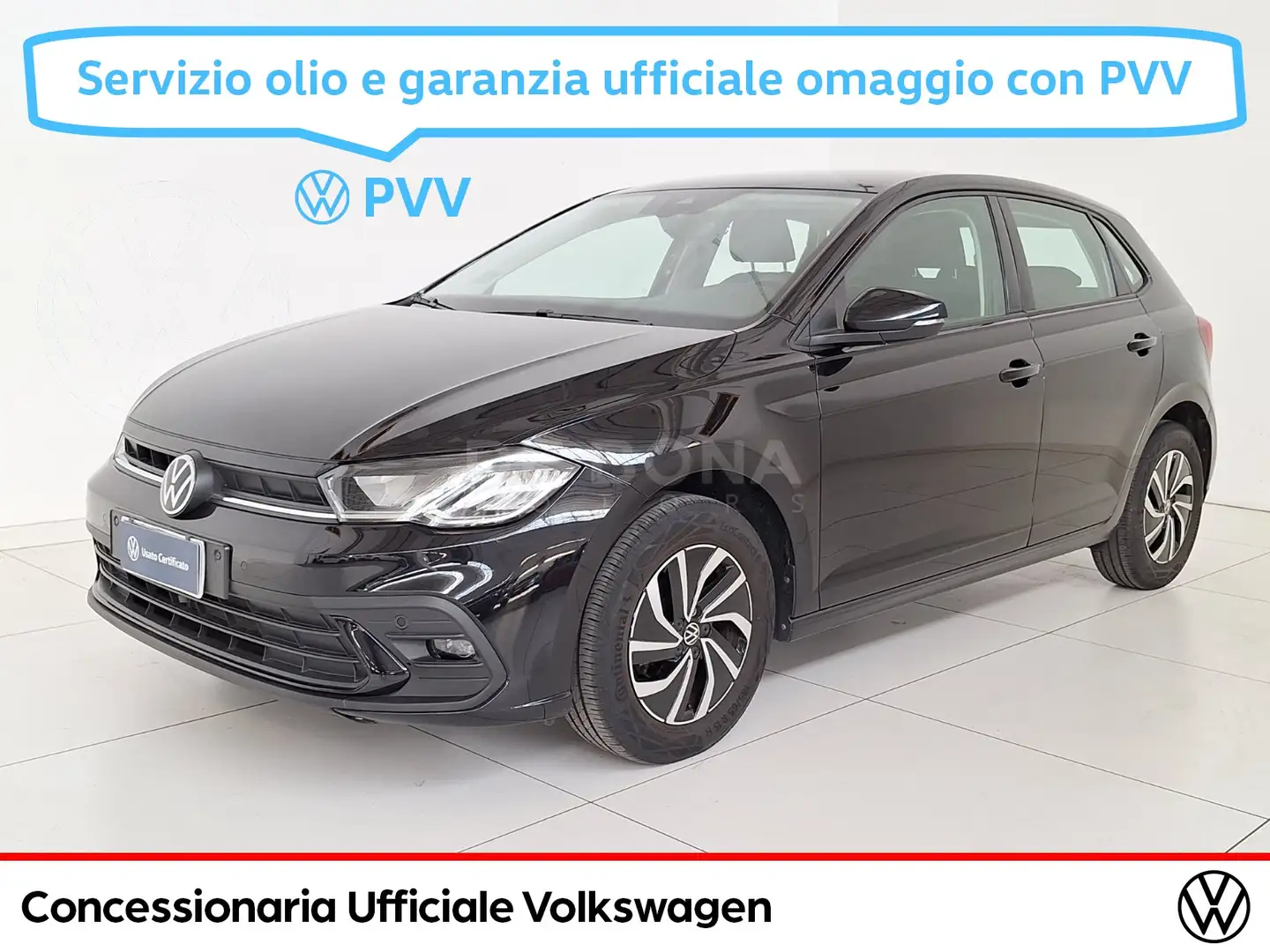 Volkswagen Polo 1.0 tsi life 95cv dsg Nero - 1