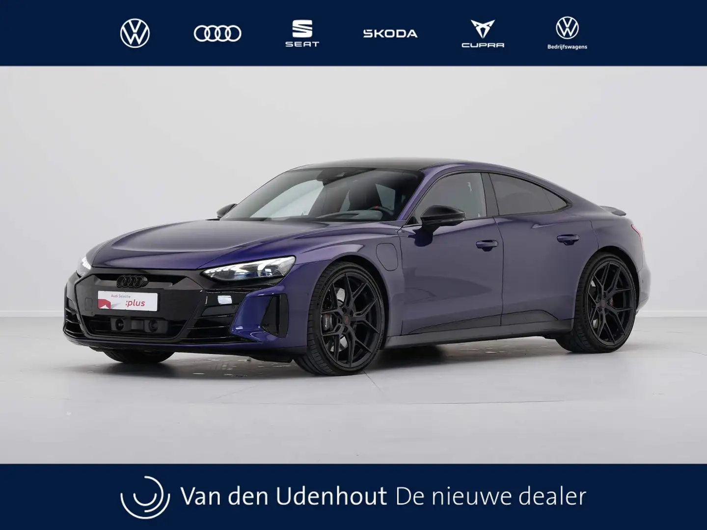 Audi RS e-tron GT 93 kWh 22" Vossen HUD 22kW 4wielbesturing Assisten Blau - 1