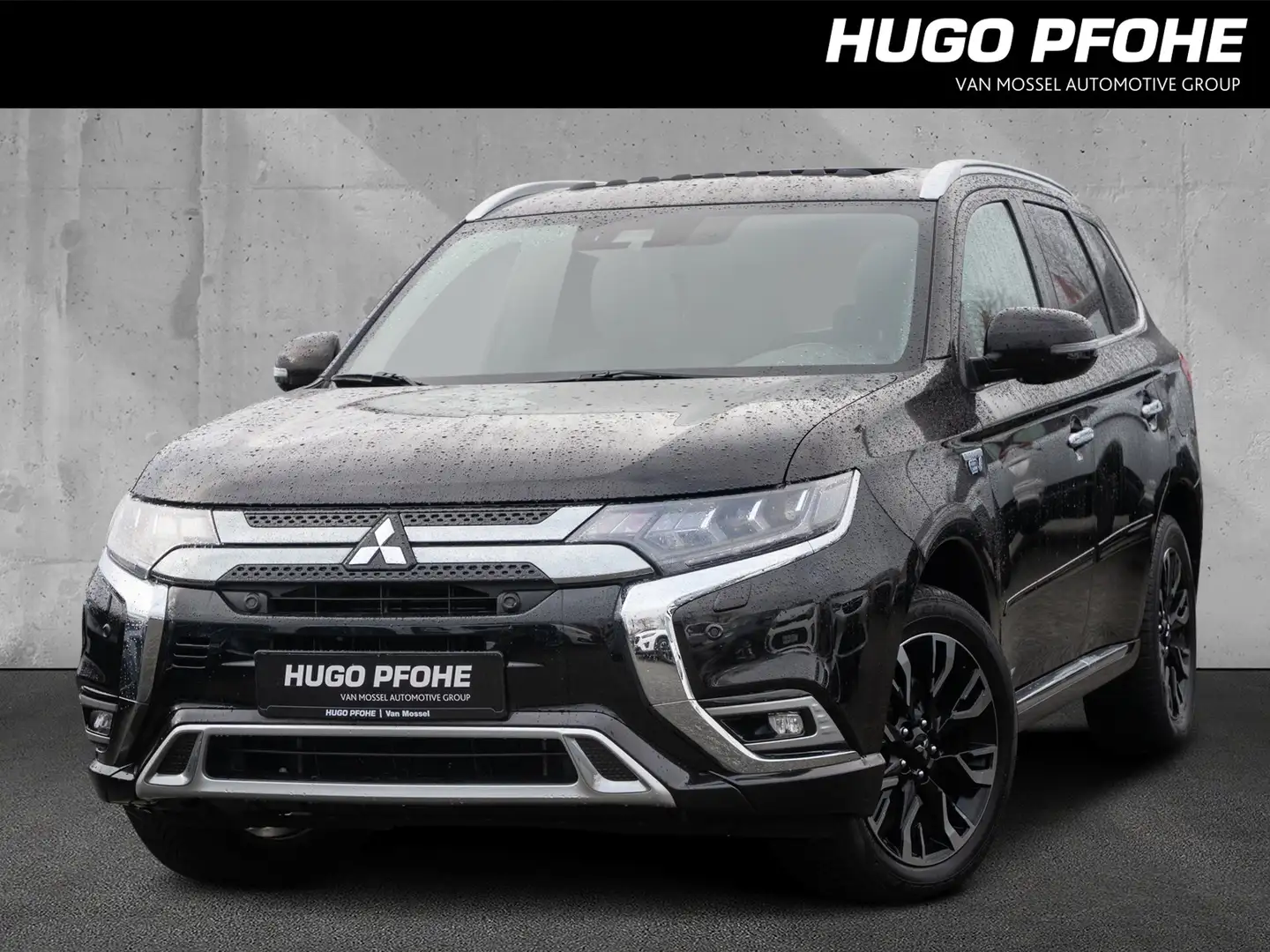 Mitsubishi Outlander 2.0 MIVEC Top 4WD Schwarz - 1
