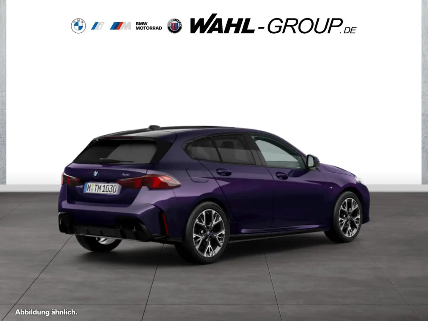 BMW 120 M Sport Adapt LED Navi Premium Adapt Fahrwerk Burdeos - 2