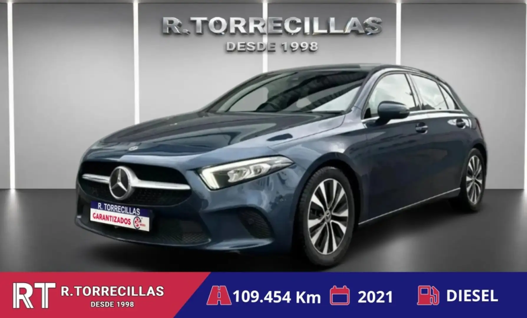 Mercedes-Benz A 200 200d 4Matic 8G-DCT Azul - 1
