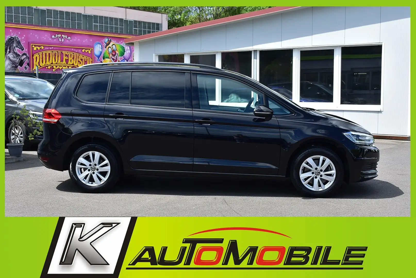 Volkswagen Touran 1,5TSI Comfort LED+ACC+Kamera+7Sitzer+AHK Schwarz - 2