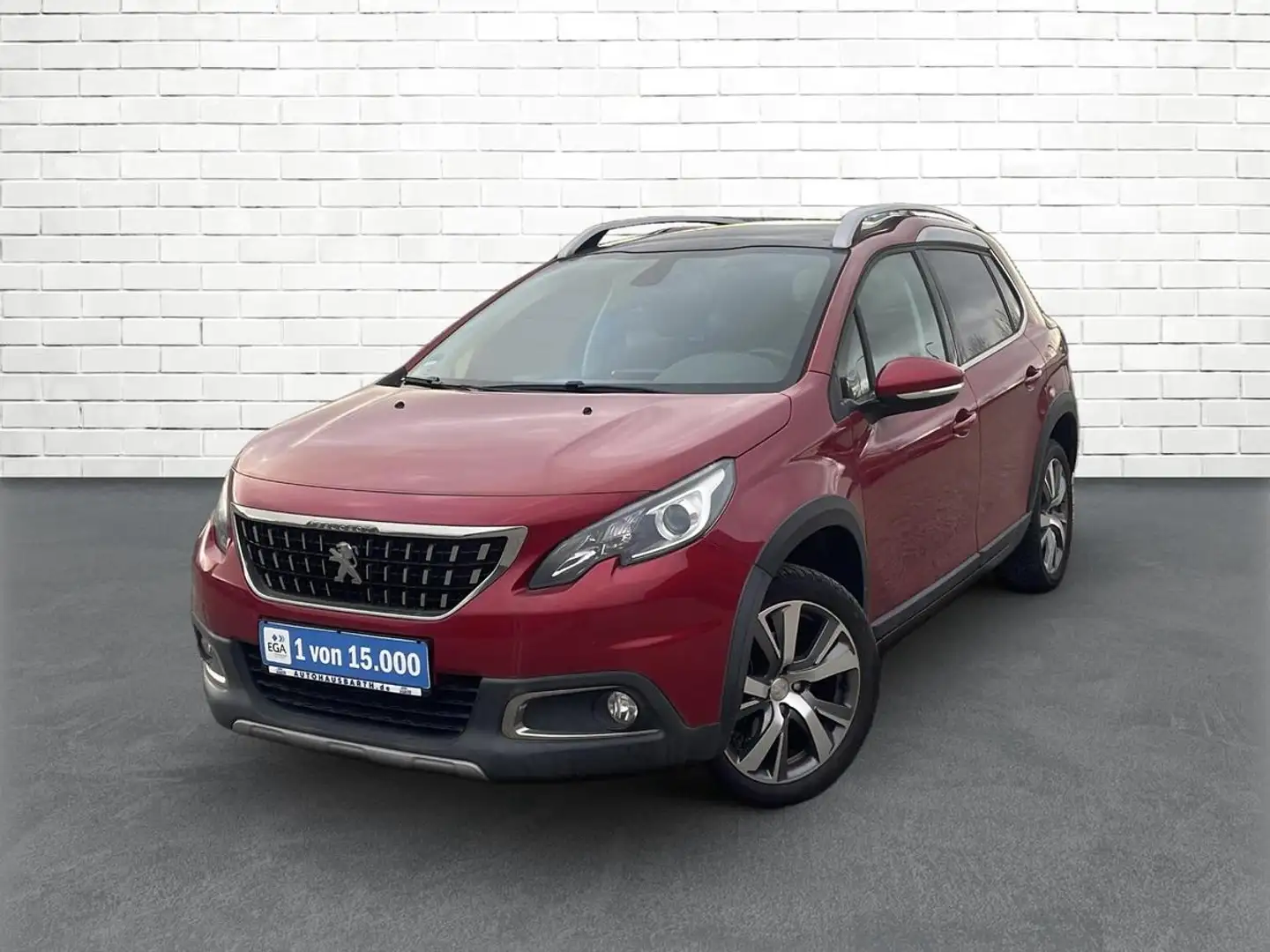Peugeot 2008 1.2 PureTech Allure *Navi*Glasdach*RFK*SHZ Rosso - 2