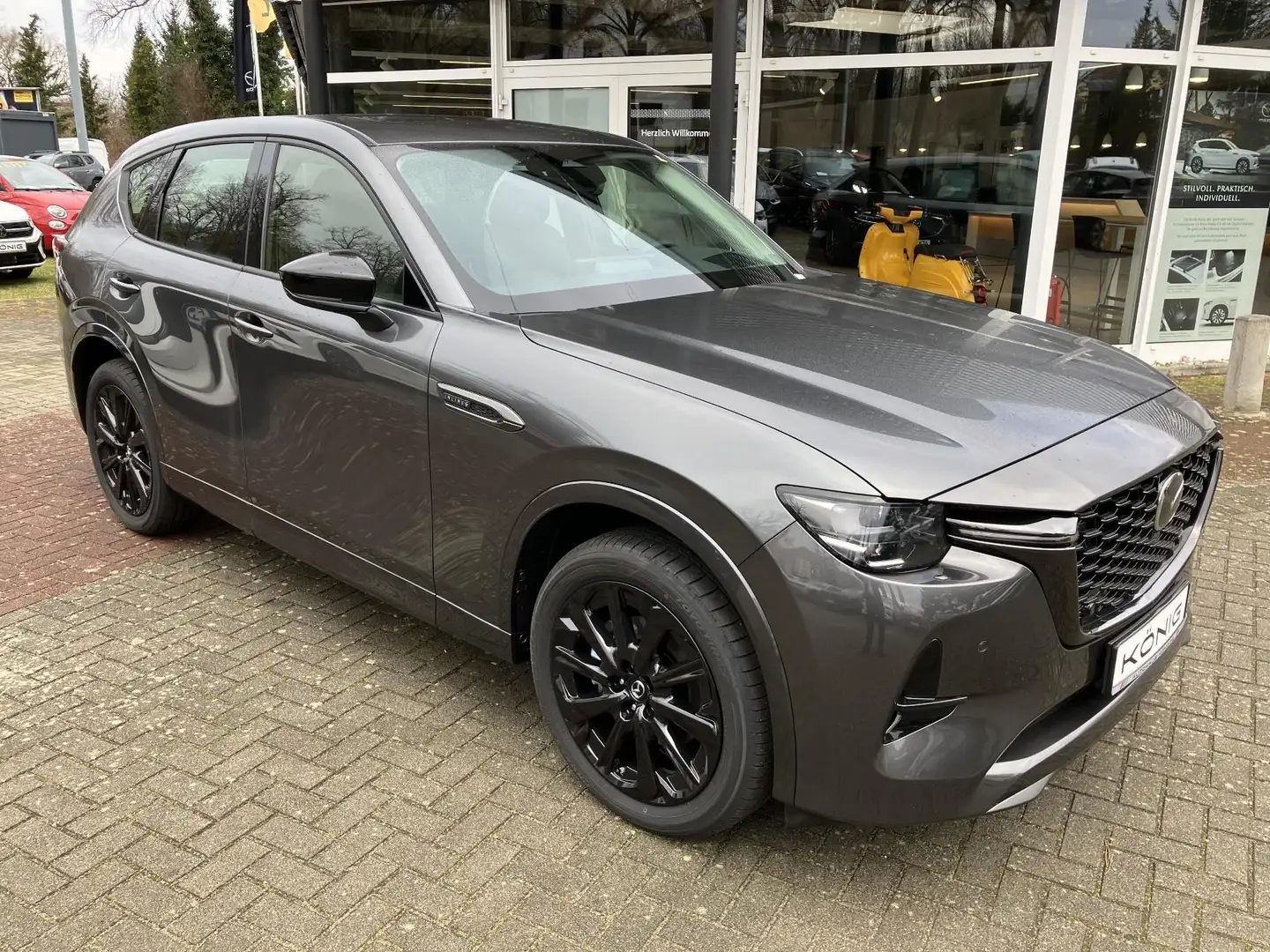 Mazda CX-60 e-SKYACTIV-D 254 HOMURA Glasdach Grau - 2