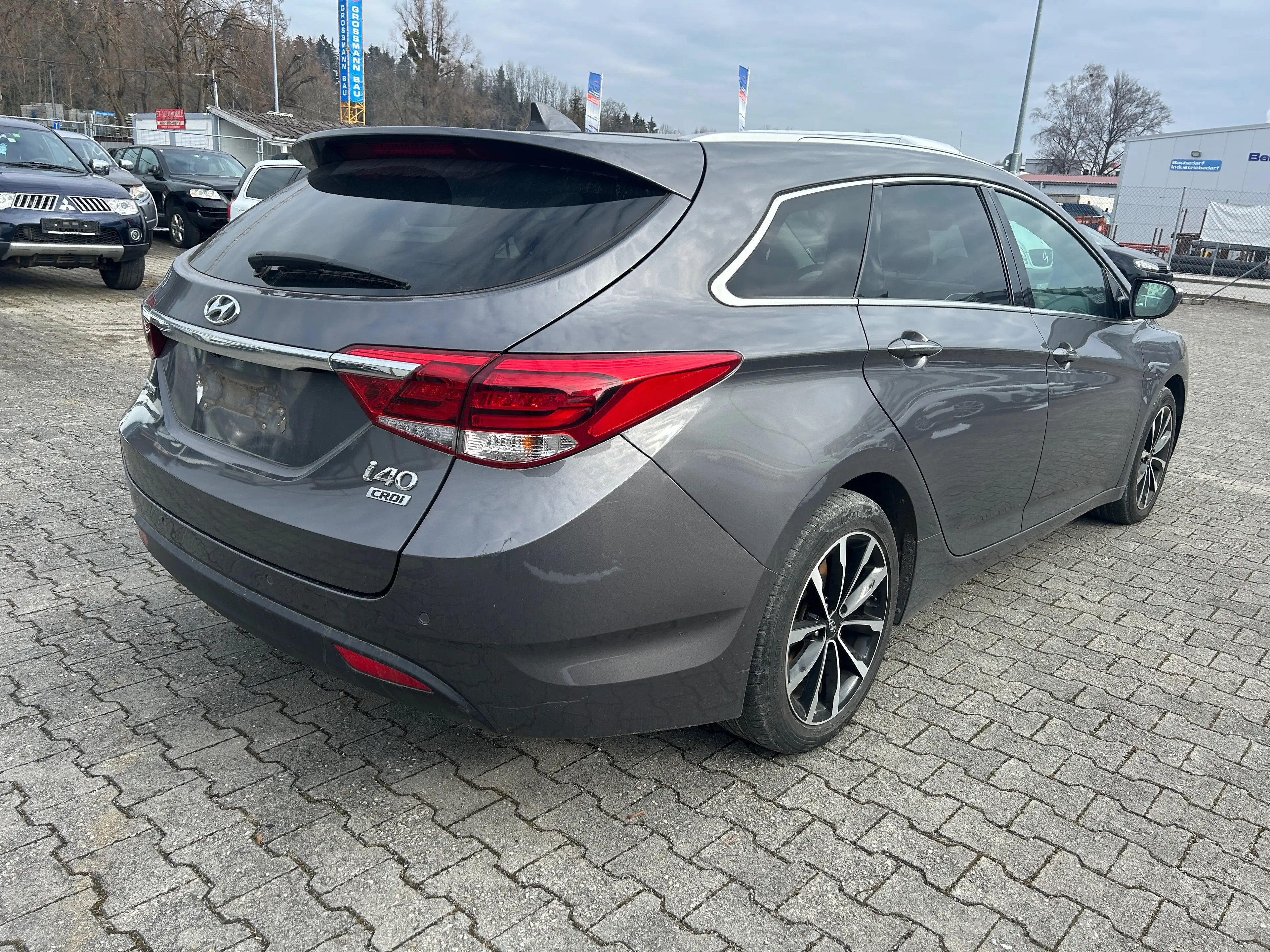 Hyundai i40 Kombi blue 1.7 CRDi DCT Trend — photo 3