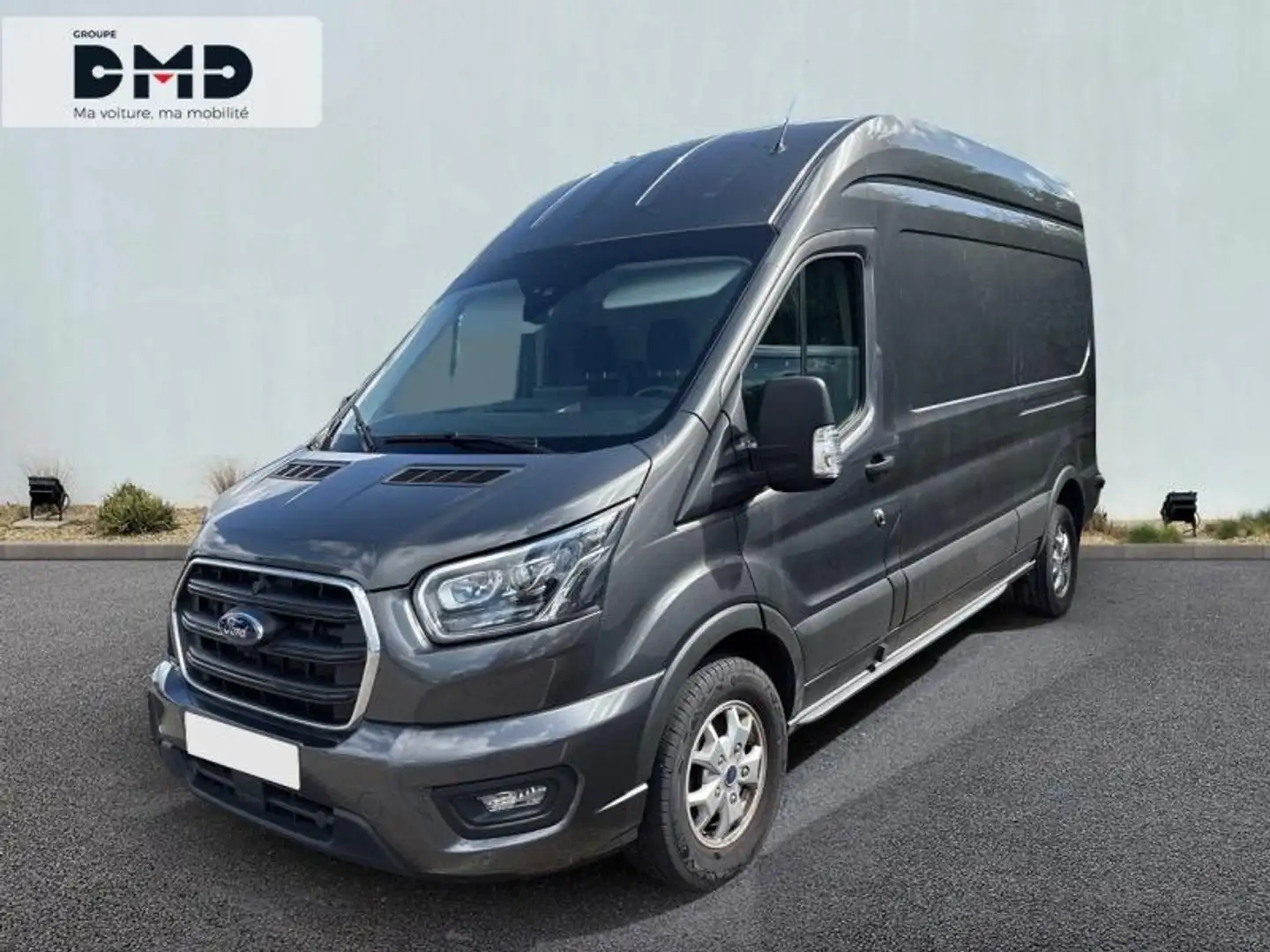 Ford Transit T350 L3H3 2.0 EcoBlue 170ch S\u0026S Limited BVA Gris - 1