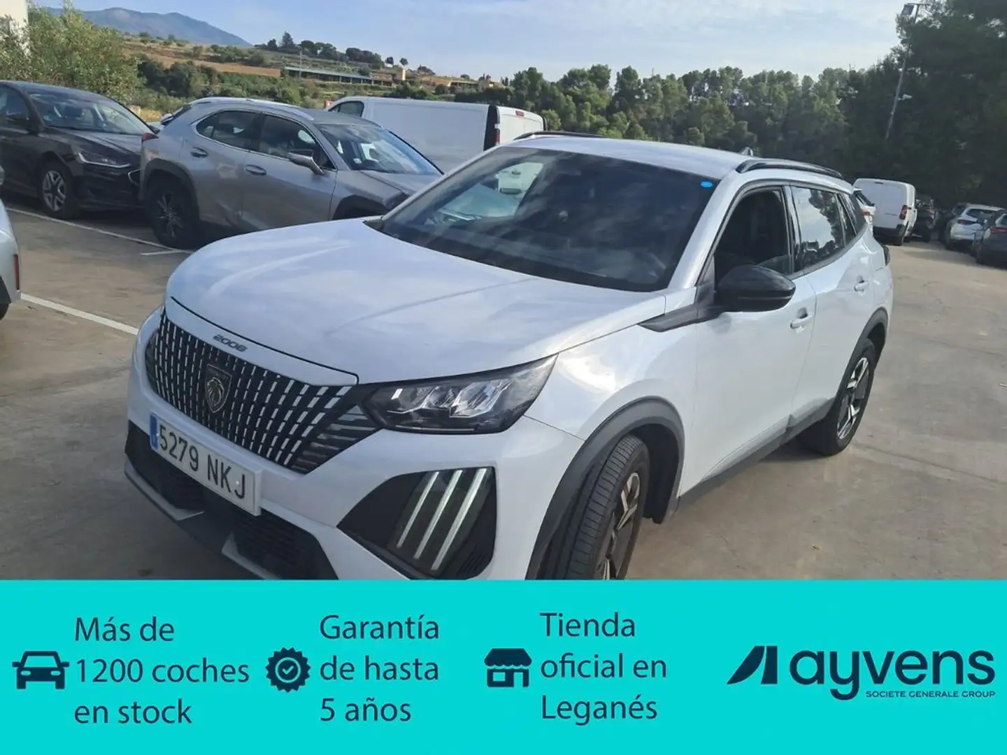 Peugeot 2008 Hybrid Allure eDCS6 145 Blanco - 1