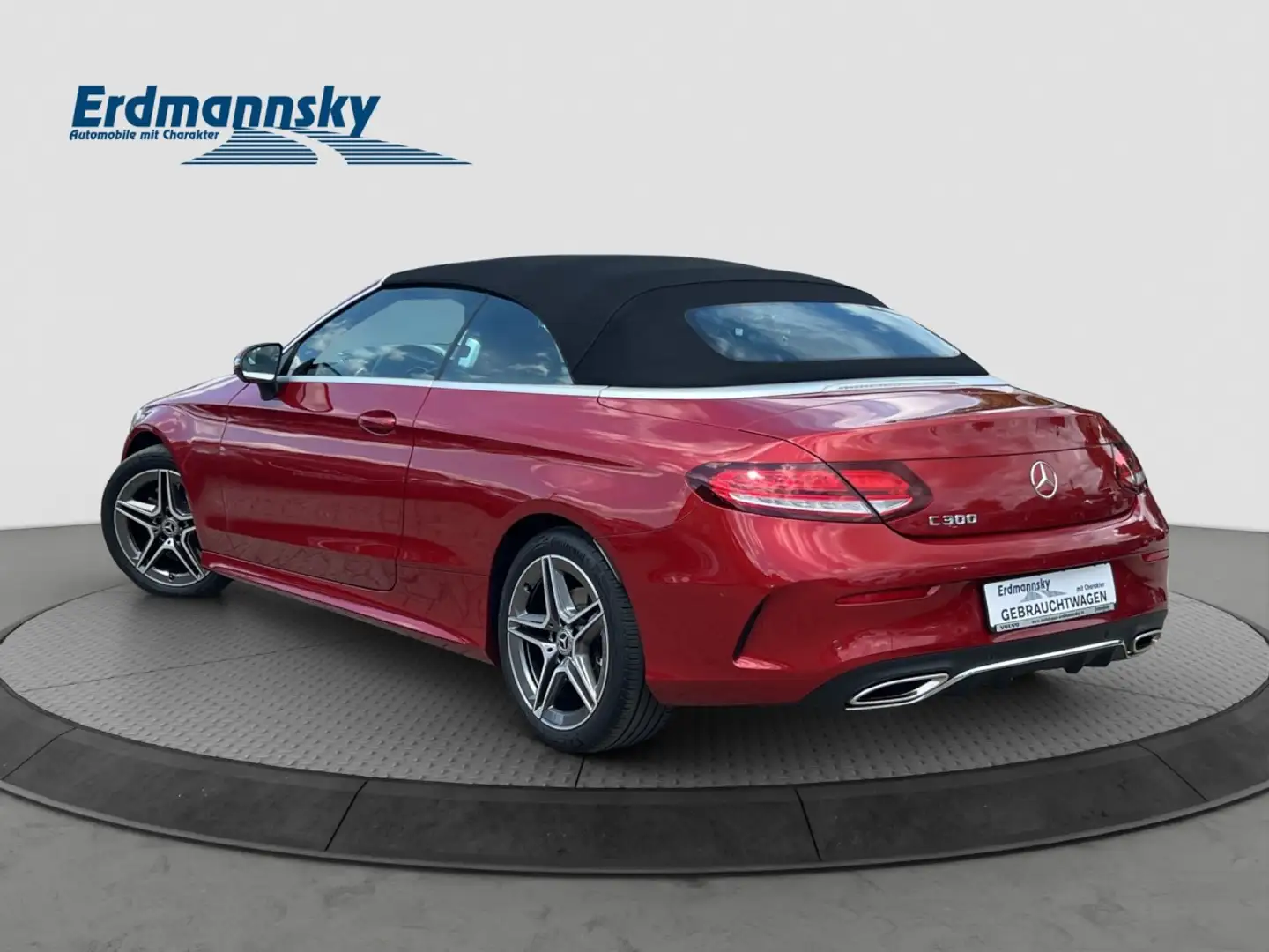 Mercedes-Benz C 300 AMG-Line/AHK/360Kam/Leder/Airscarf Klima Navi Rouge - 2