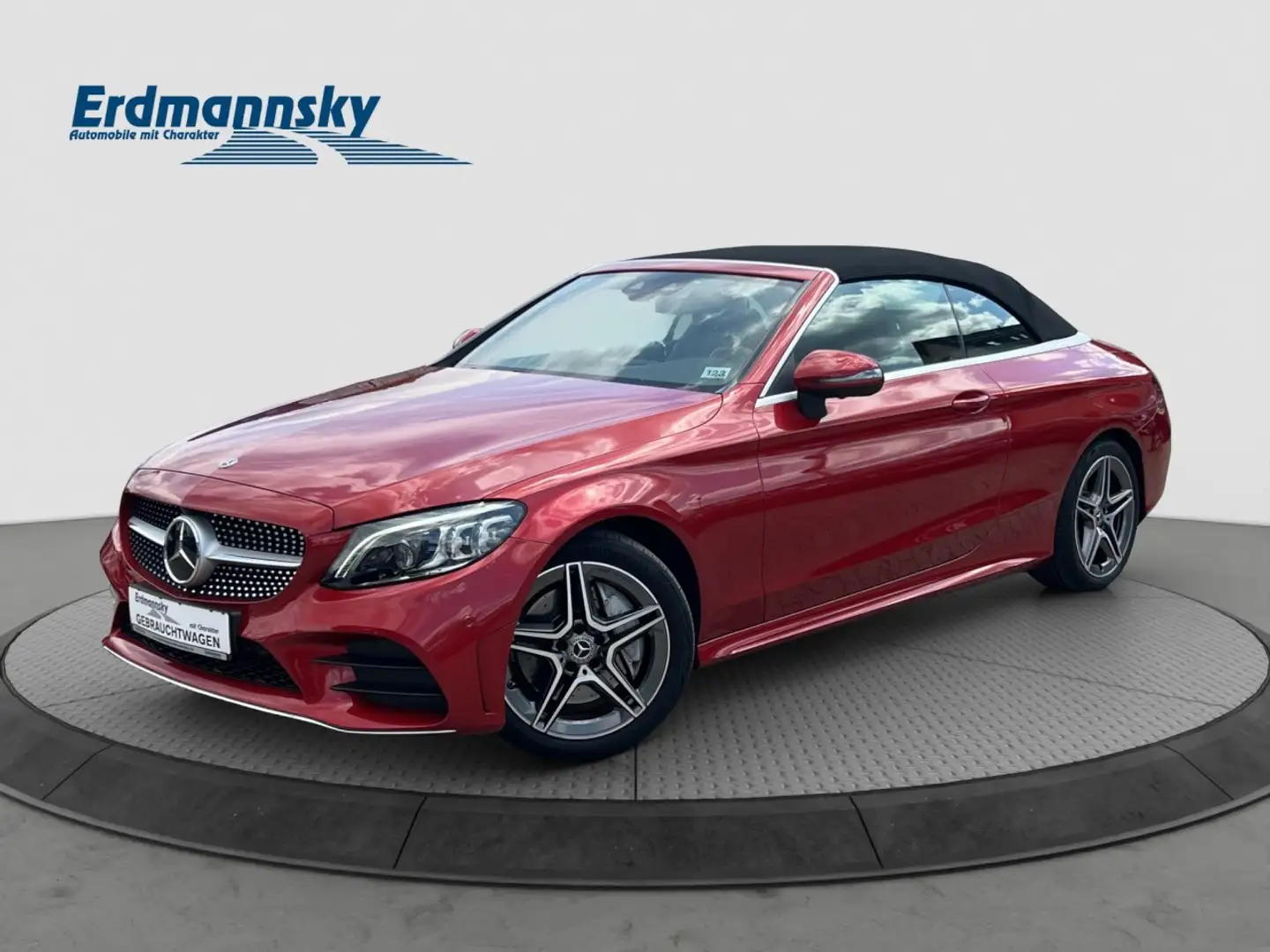 Mercedes-Benz C 300 AMG-Line/AHK/360Kam/Leder/Airscarf Klima Navi Rouge - 1