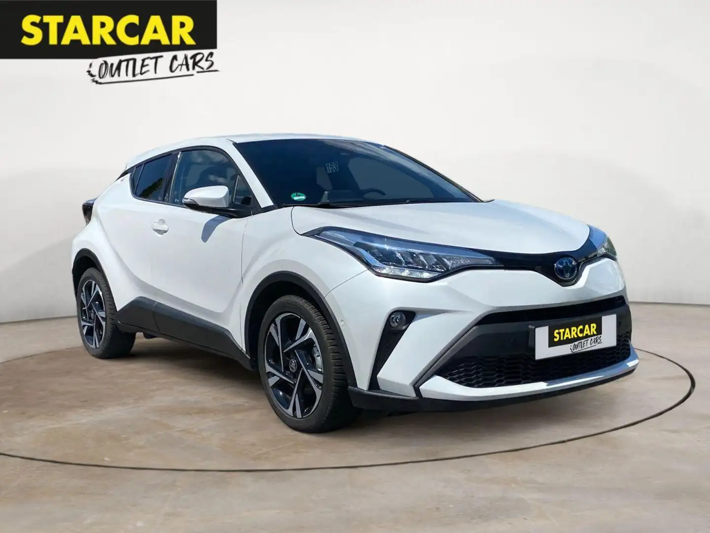 Toyota C-HR HYBRID TEAM D 1.8 16V NAVI+ACC+BI-LED+RFK+SHZ+LHZ+ Weiß - 1
